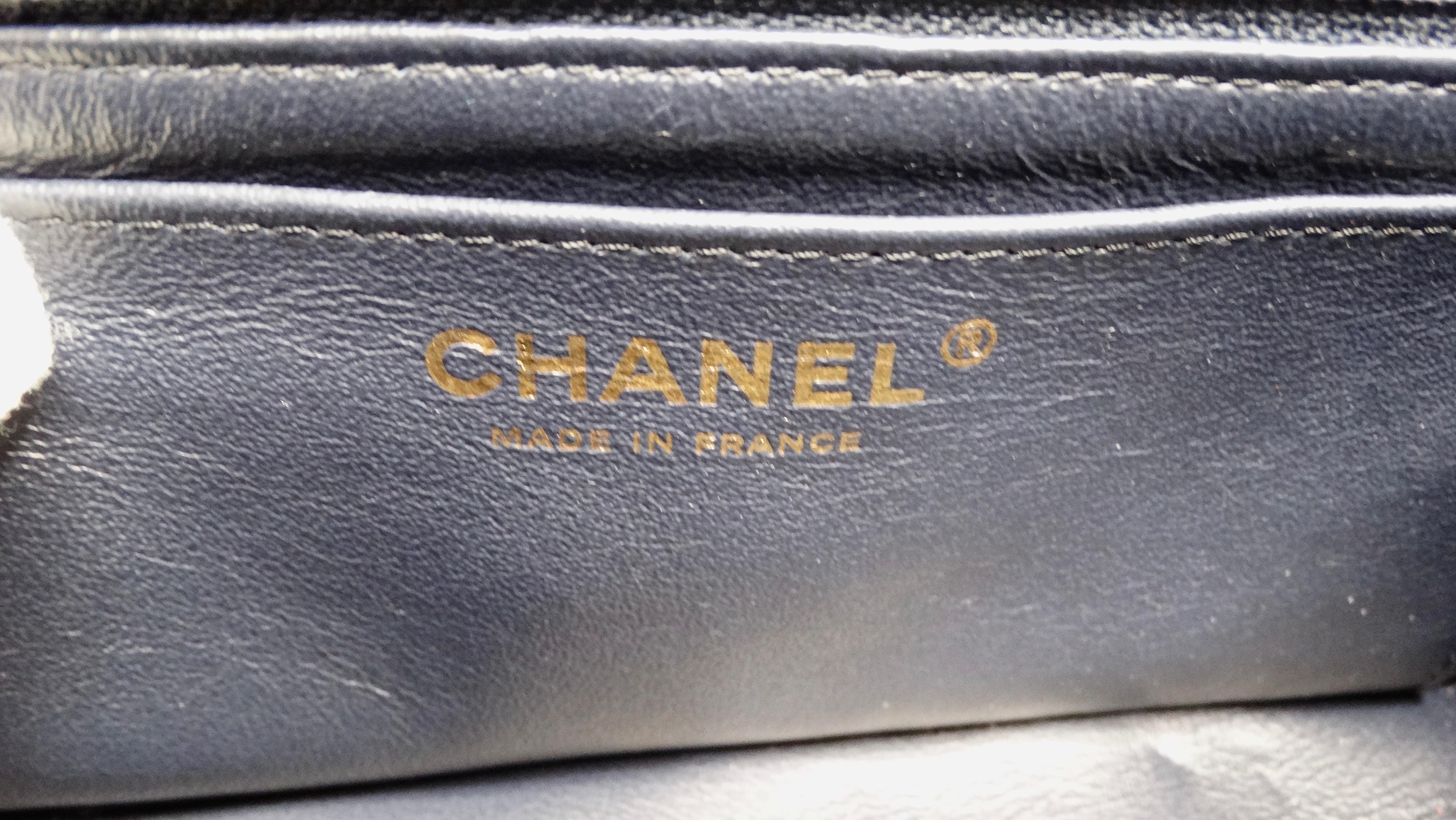 Chanel 2019 Mini Rectangular Tweed Blue Orange Pink Flap Bag For Sale 7