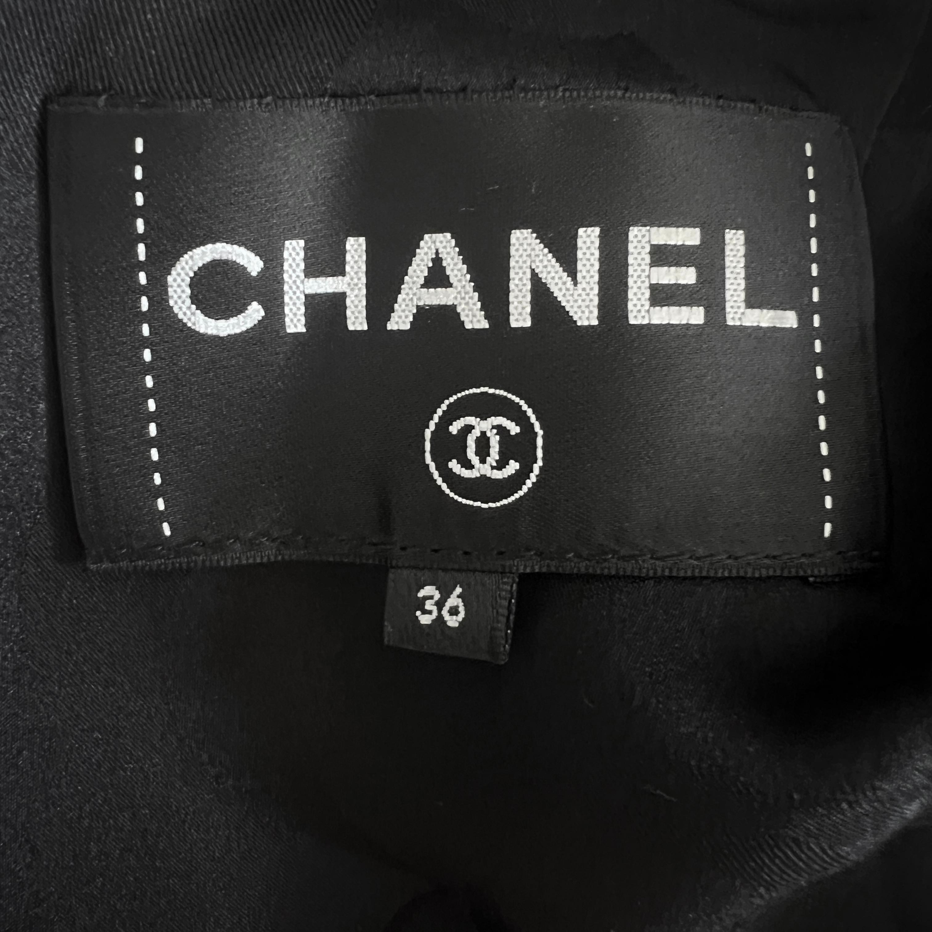 Chanel 2019 New Graffiti Logo Khameleon Leather Jacket 14