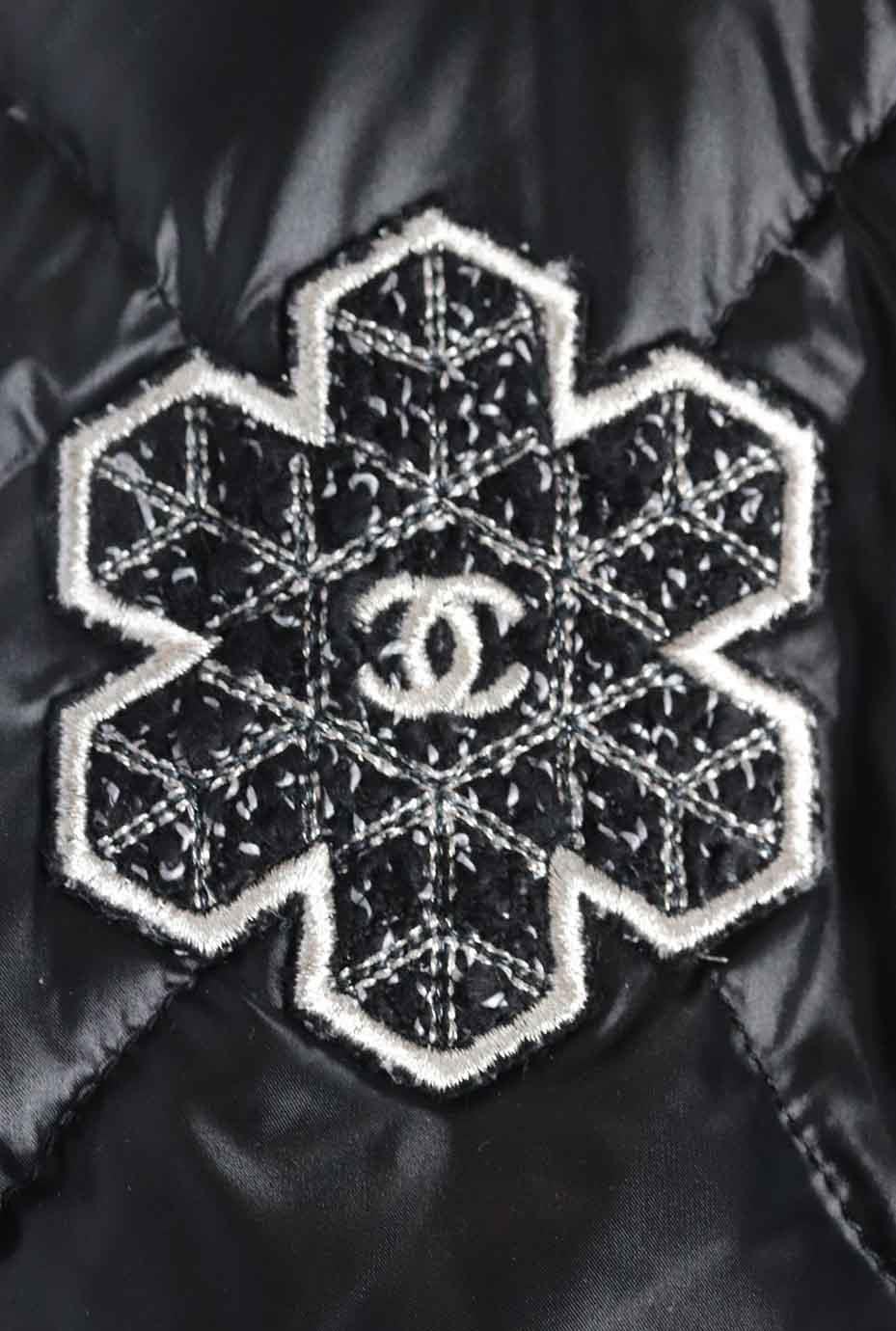 chanel down jacket