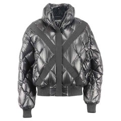 Chanel 2019 Quilted Shell Down Jacket FR 40 UK 12