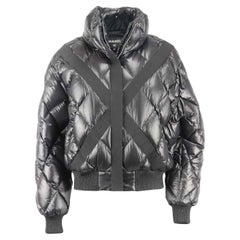 Chanel 2019 Quilted Shell Down Jacket FR 40 UK 12 