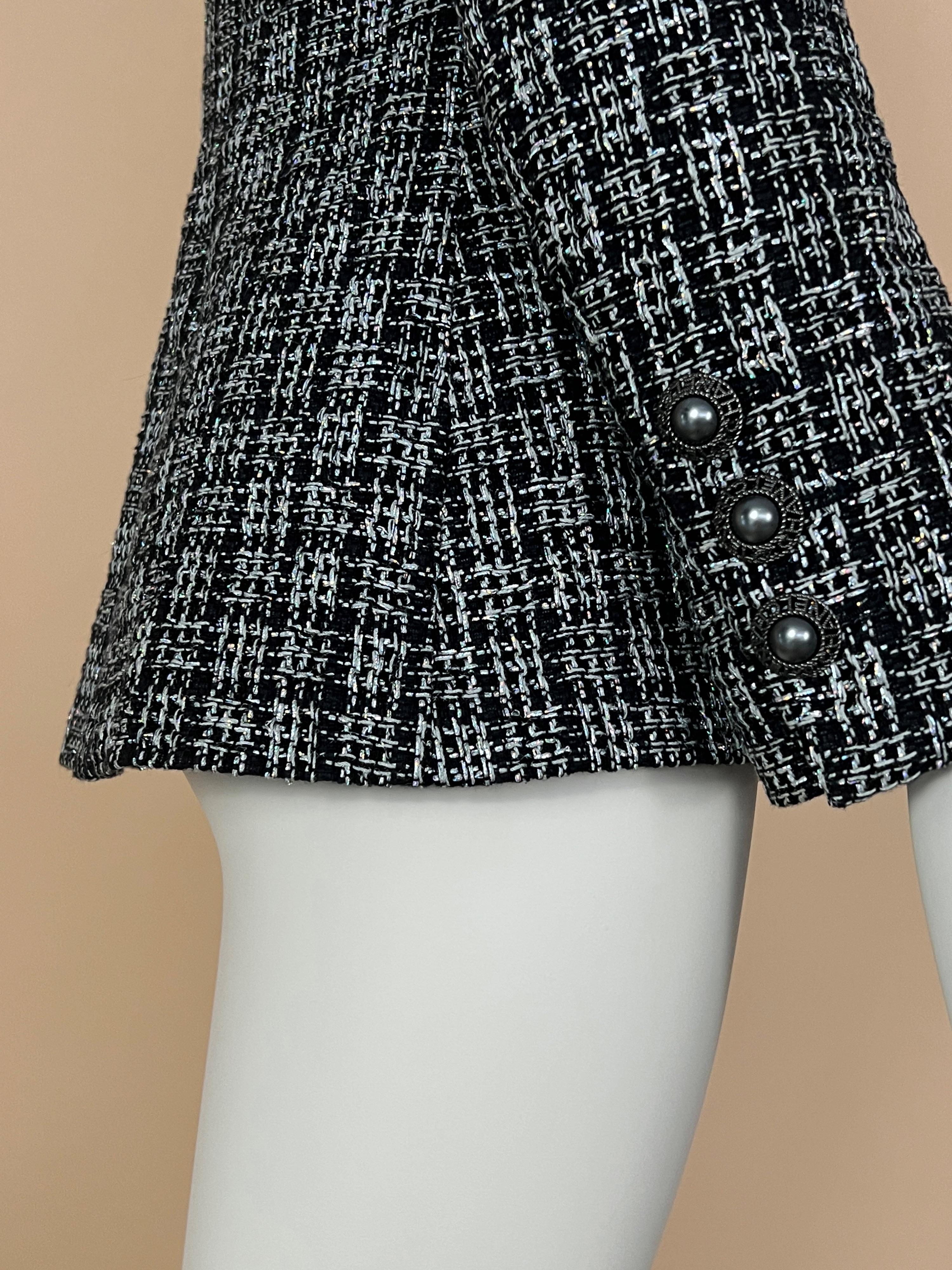 Chanel 2019 Spring Black Lesage Tweed Jacket 6