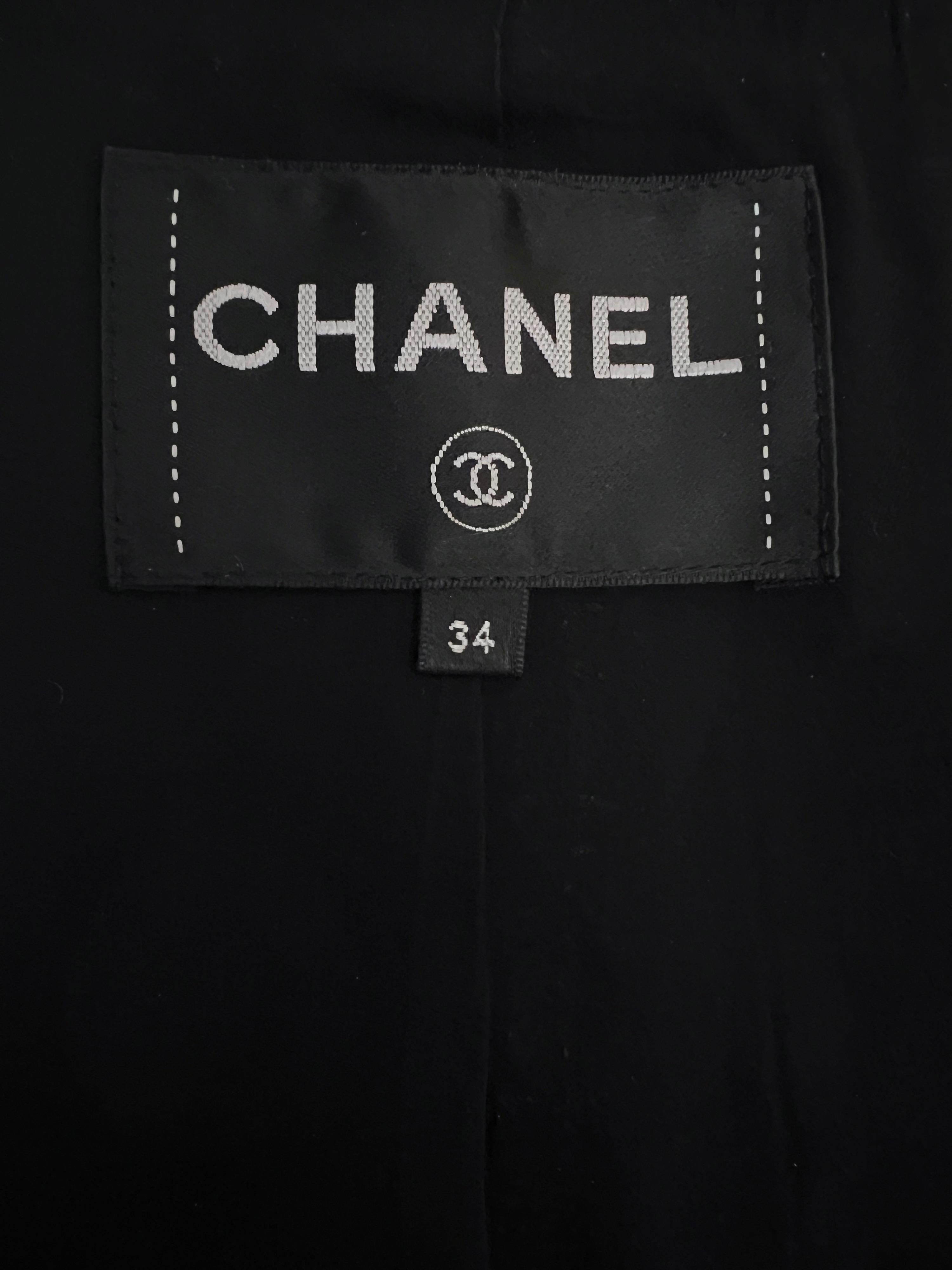 Chanel 2019 Spring Black Lesage Tweed Jacket 9
