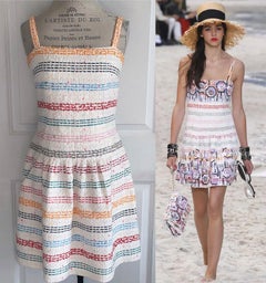 Chanel 2019 Spring Runway Tweed Dress