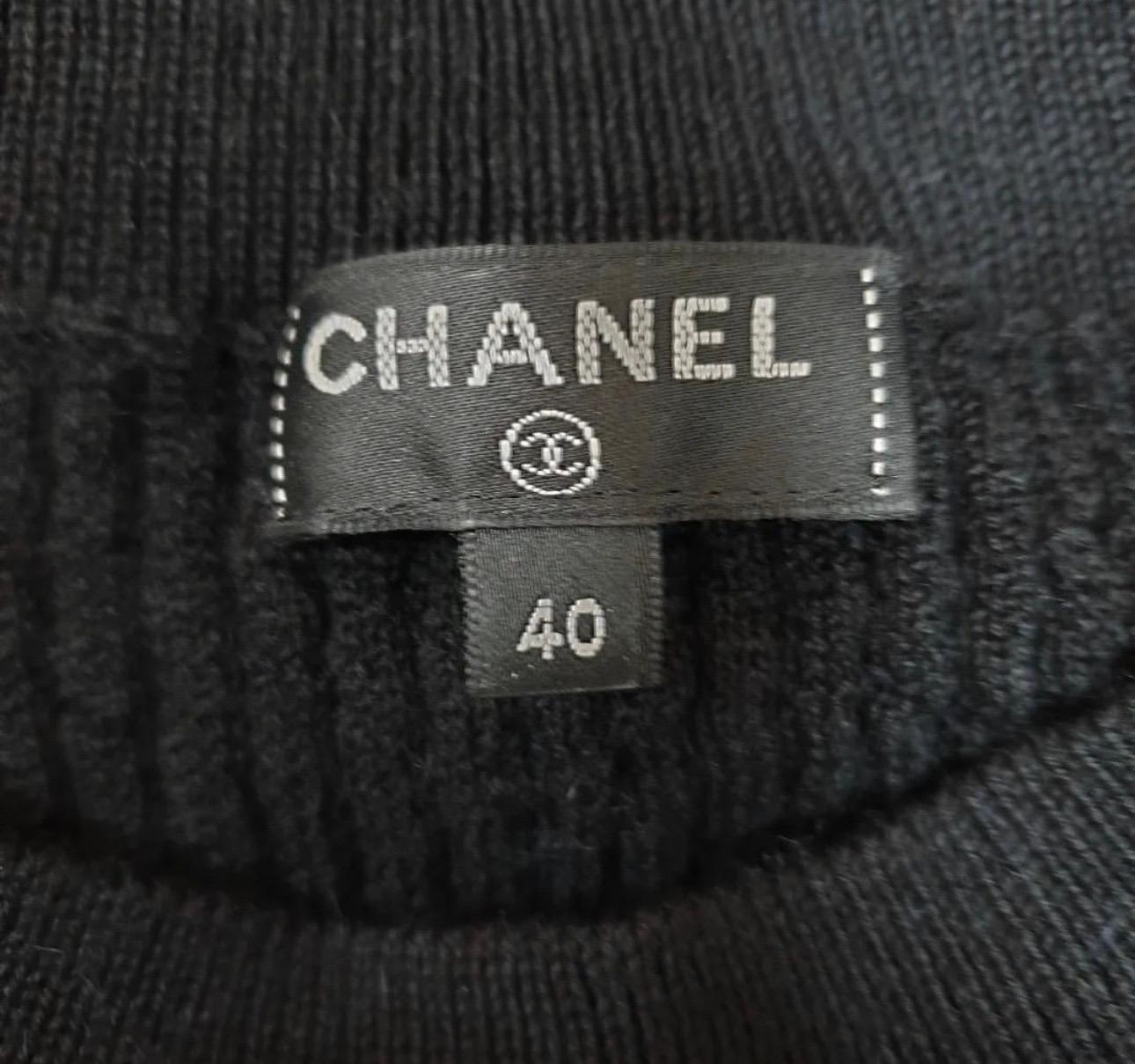Chanel - Robe en laine alpaga, 2019 en vente 1