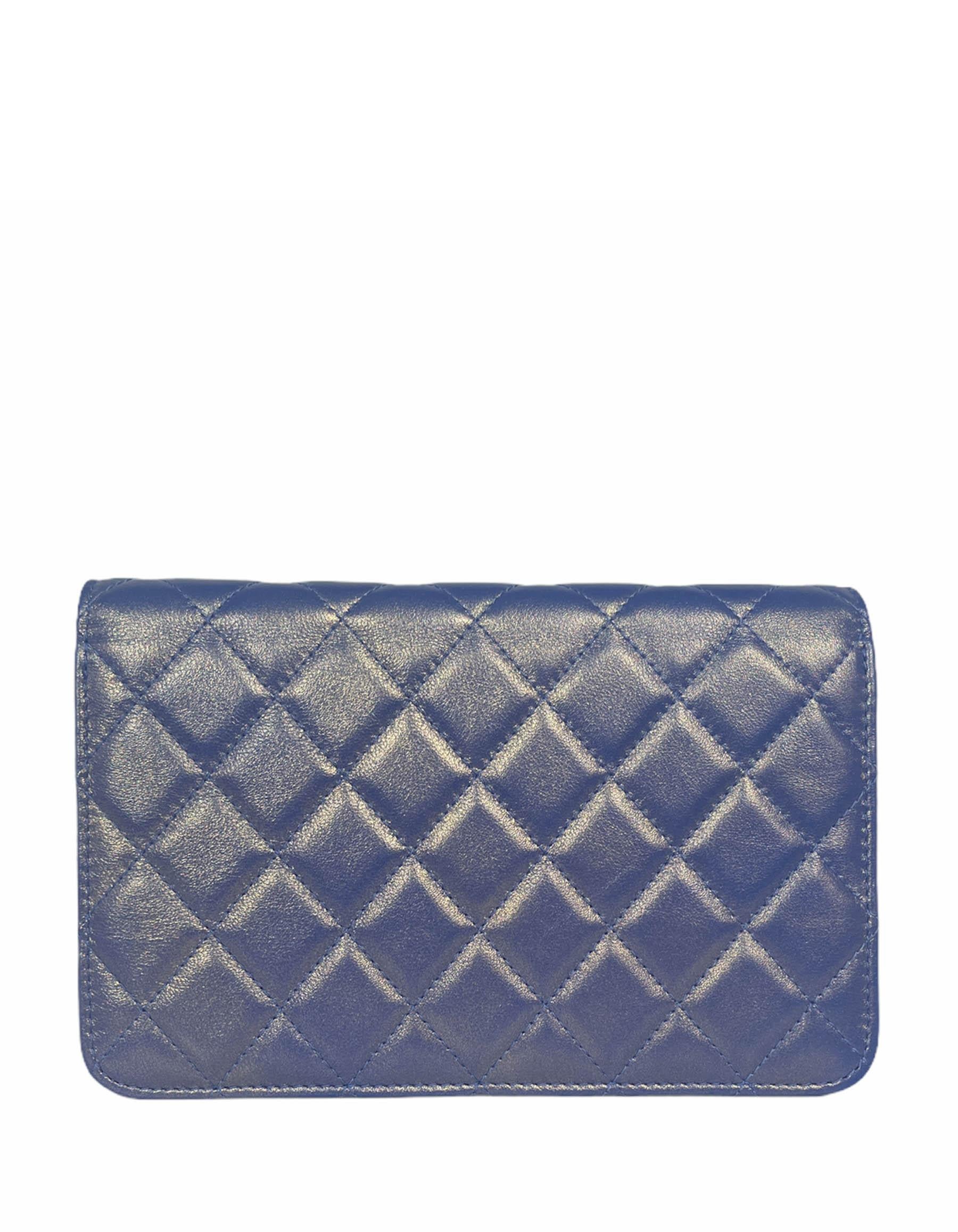 chanel iridescent blue