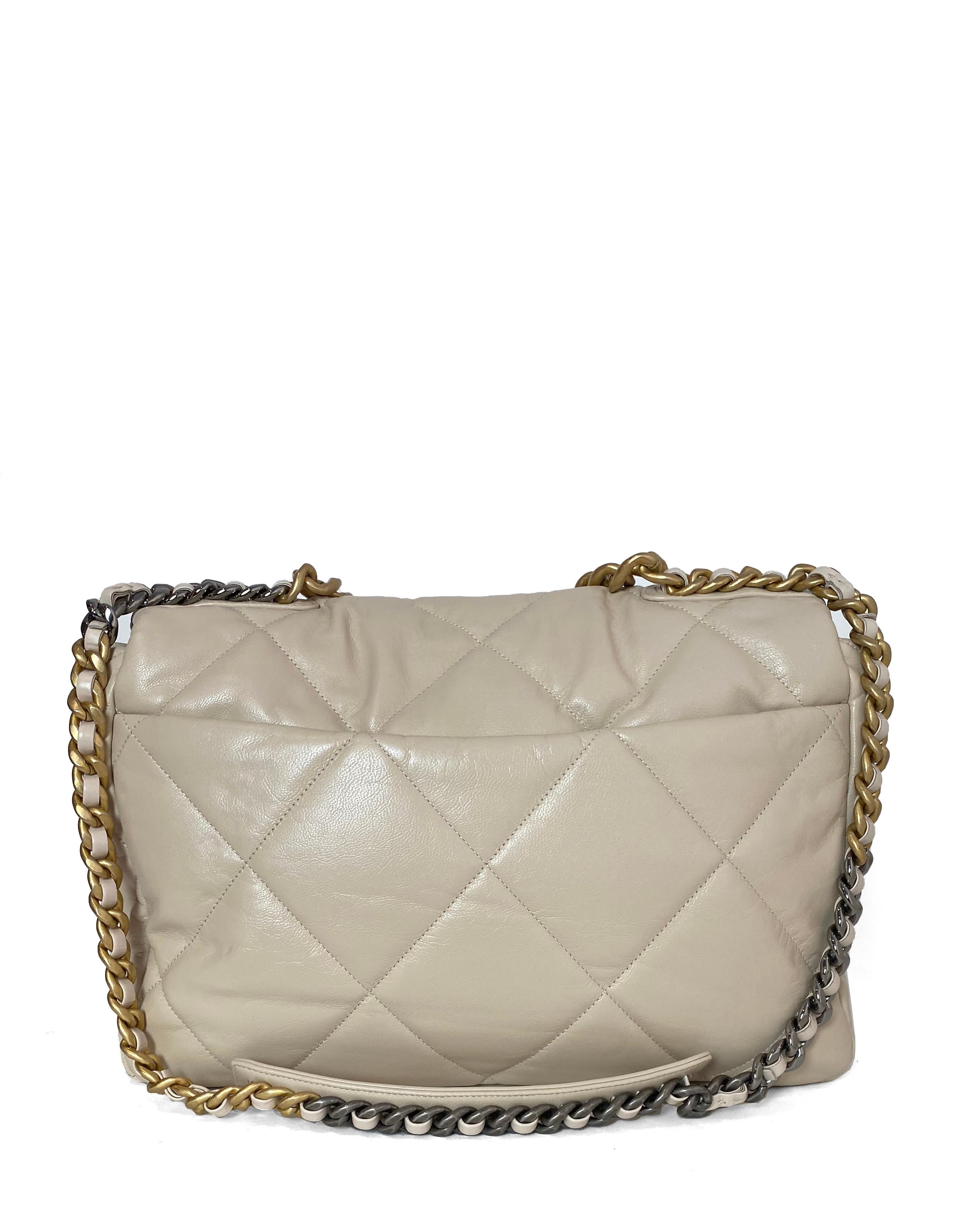 chanel goatskin bag