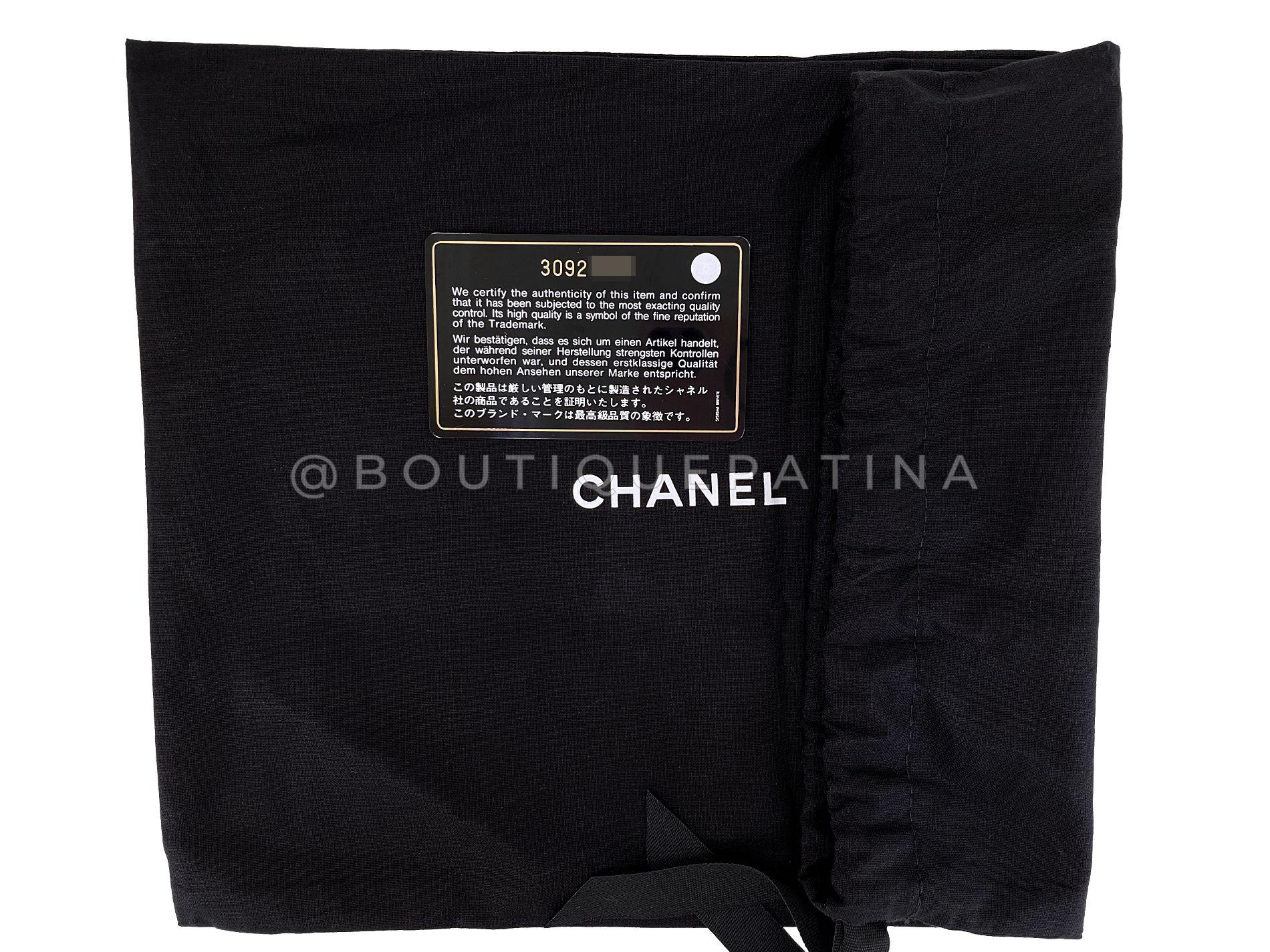 Chanel 2020 Sac à main Timeless en caviar rose foncé GHW 68623 en vente 7