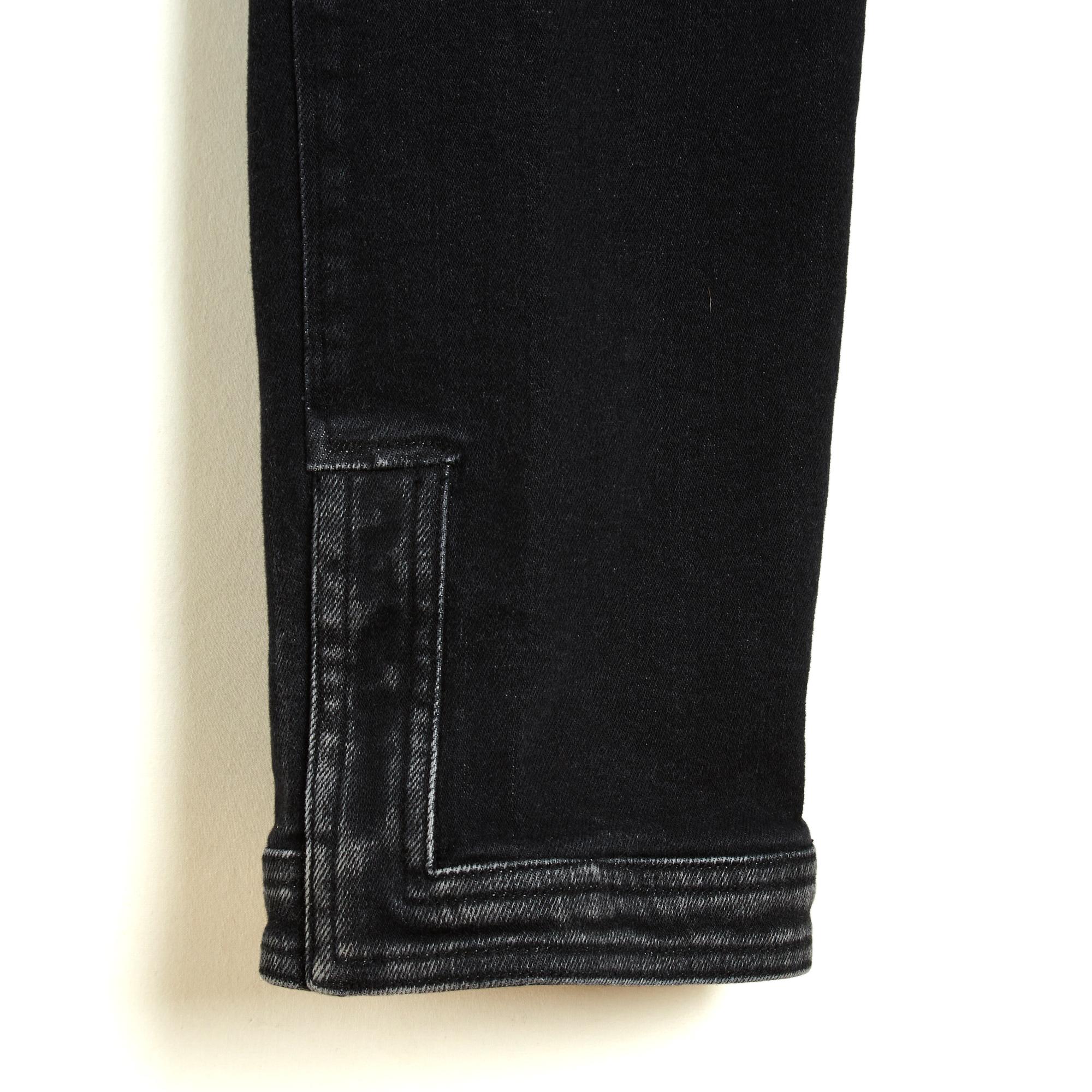 Femenino o masculino Chanel 2020 Jean Noir FR44 Negro Stretch Denim Slim Jeans Pantalones US31 XXL en venta