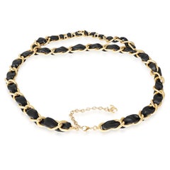 Chanel 2020 Lambskin CC Chain Link Belt