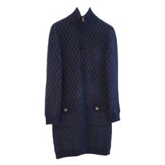 Chanel 2020 Navy Blue Dress