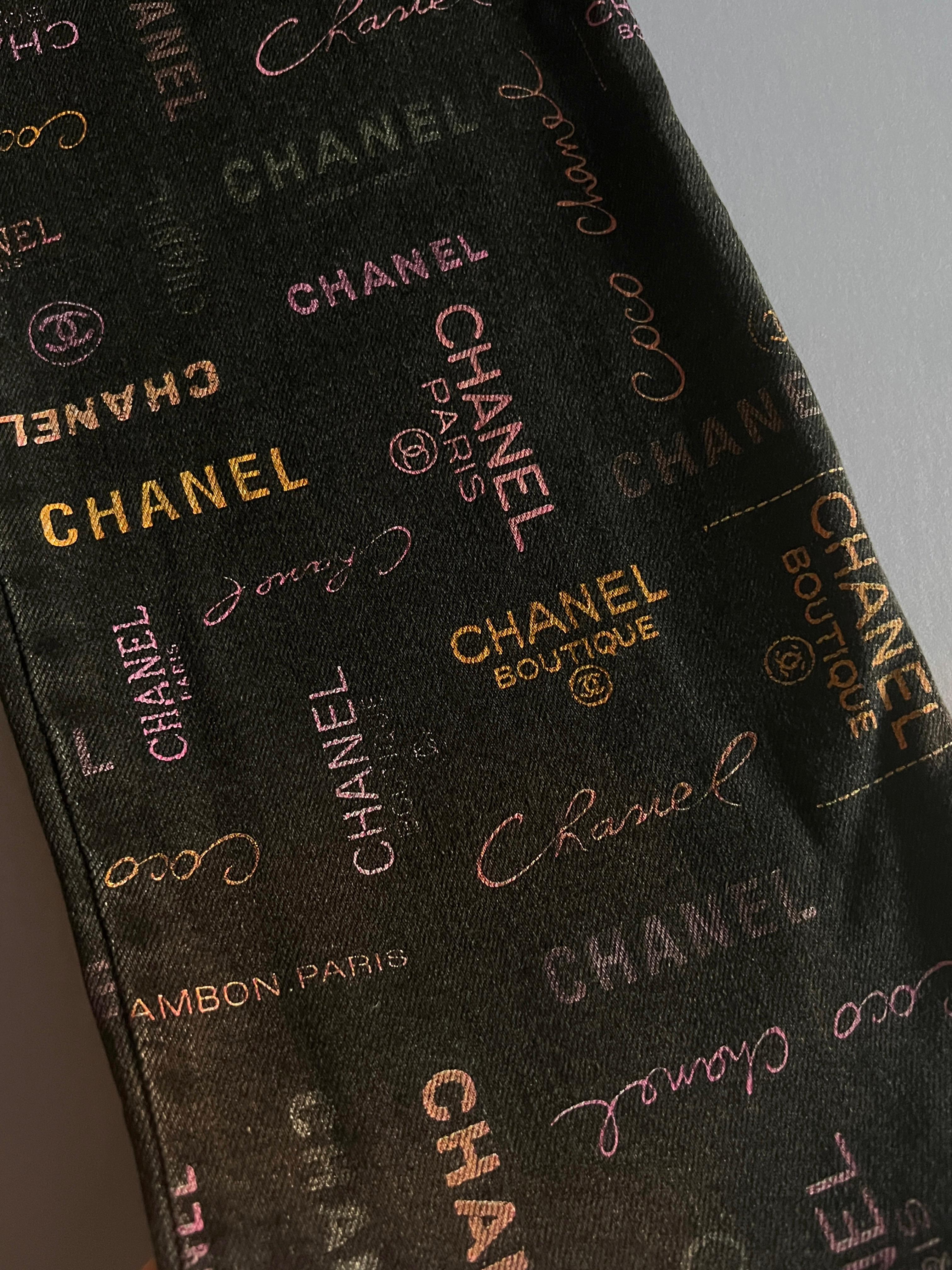 Chanel 2020 Spring New Logo Jeans 6