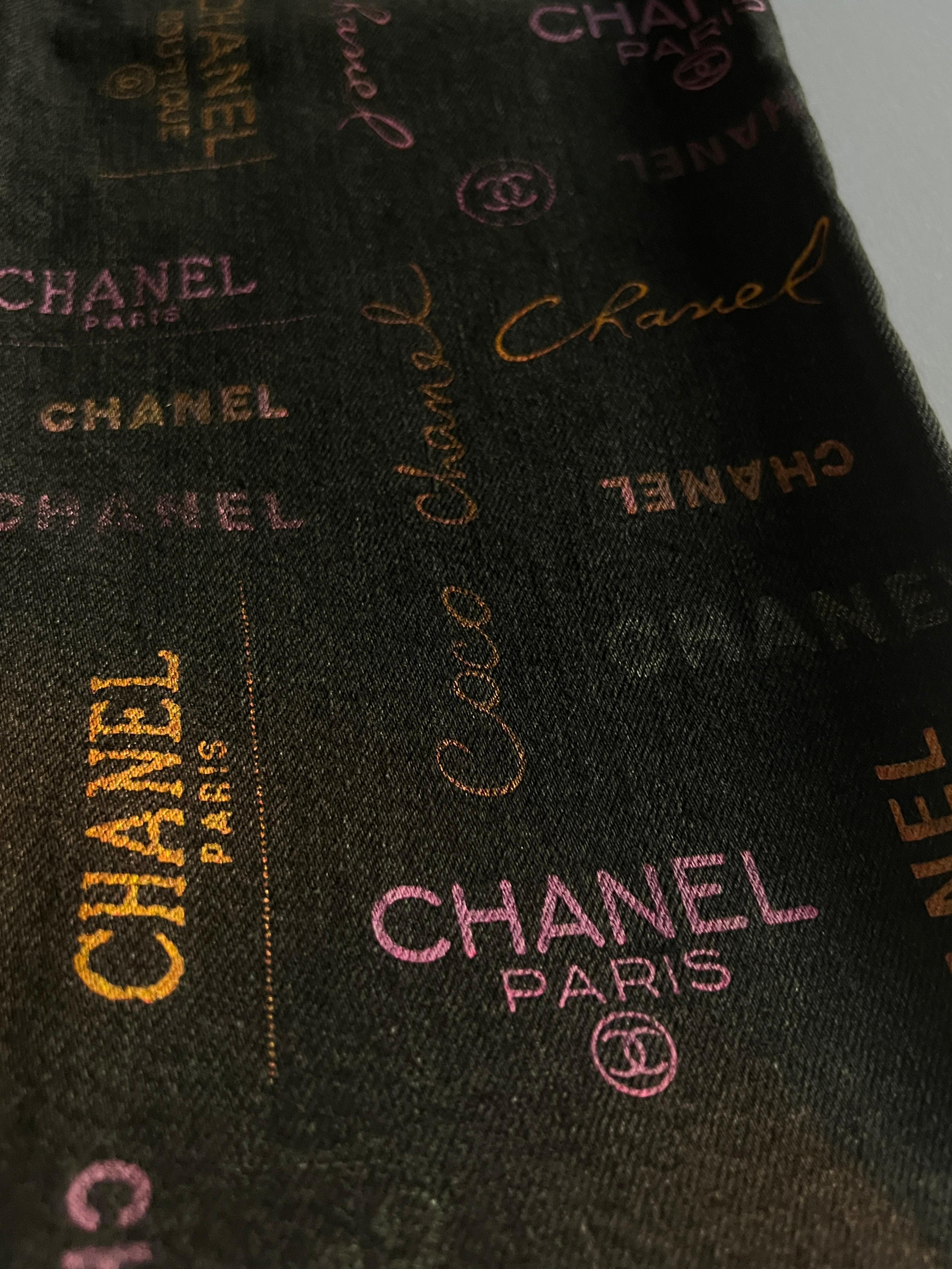 Chanel 2020 Spring New Logo Jeans 9