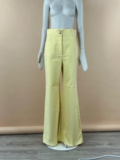 Chanel 2021 Cruise Giant CC Logo Jeans