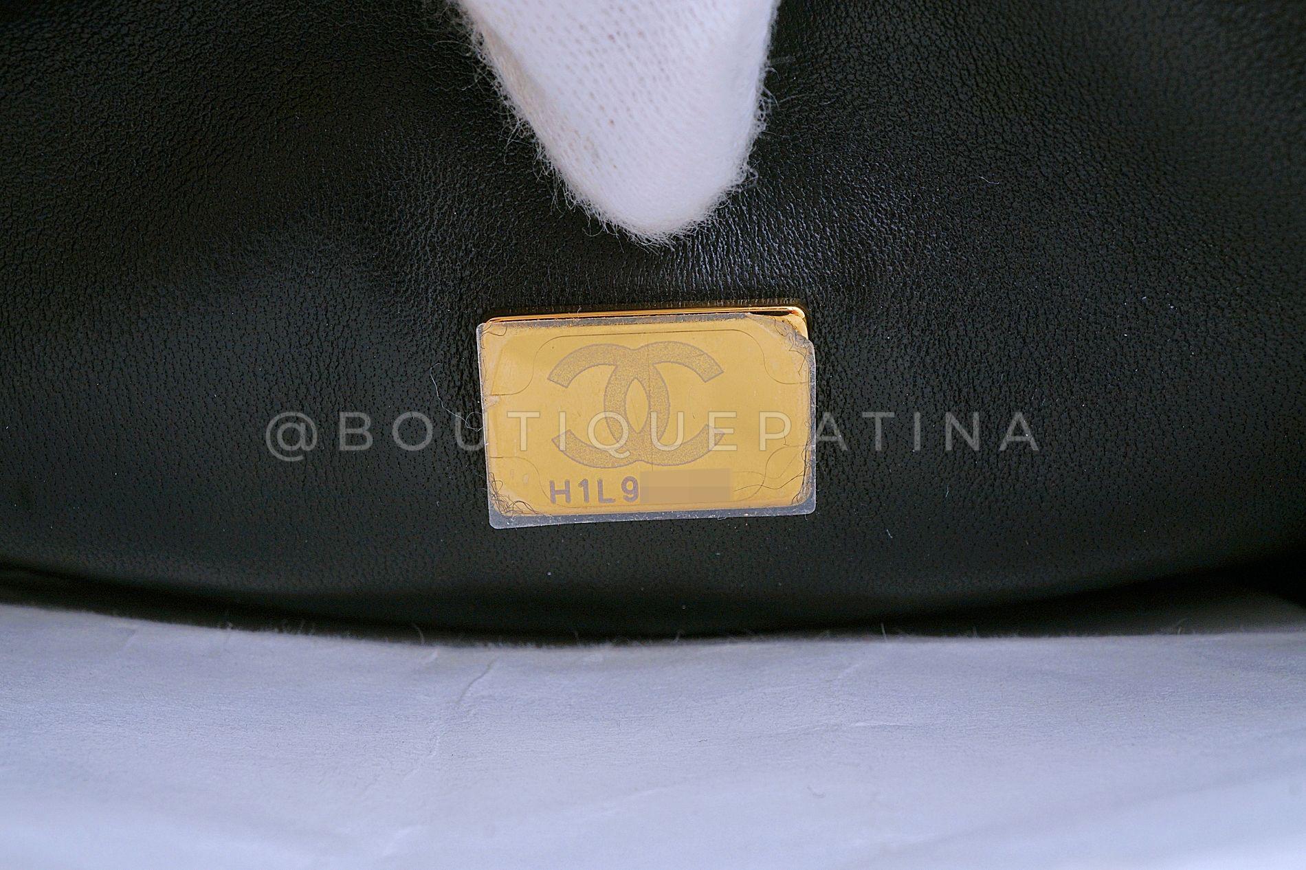 Chanel 2021 Evening Gold Pearls Crystal Flap Bag 67895 9