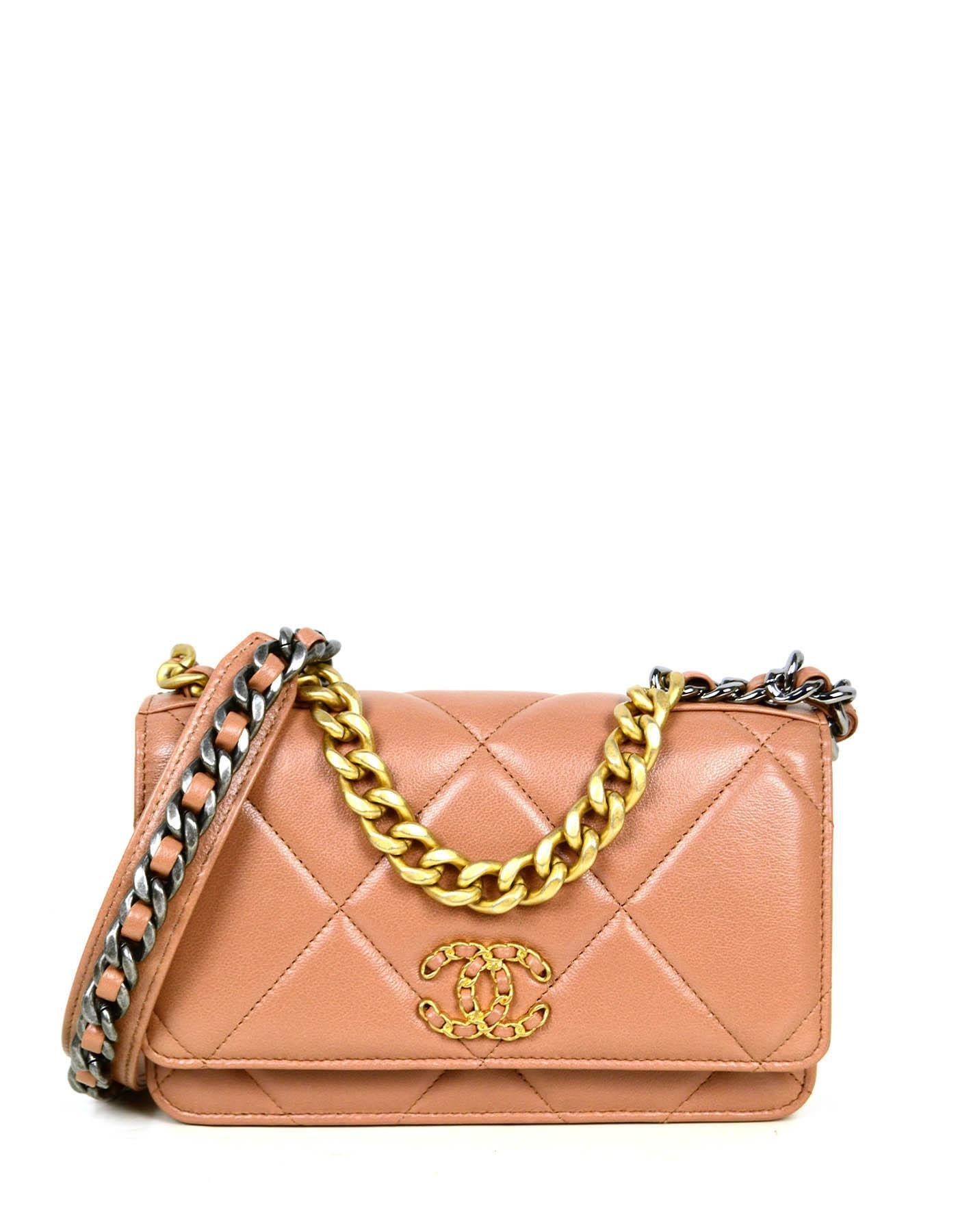 Chanel CC Quilted Pocket Chain Bag - Brown Crossbody Bags, Handbags -  CHA919601