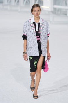 Chanel 2021 Logo Symbols Skirt