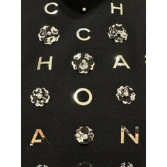 Chanel 2021 Runway Silk Crop Top Sz. 40