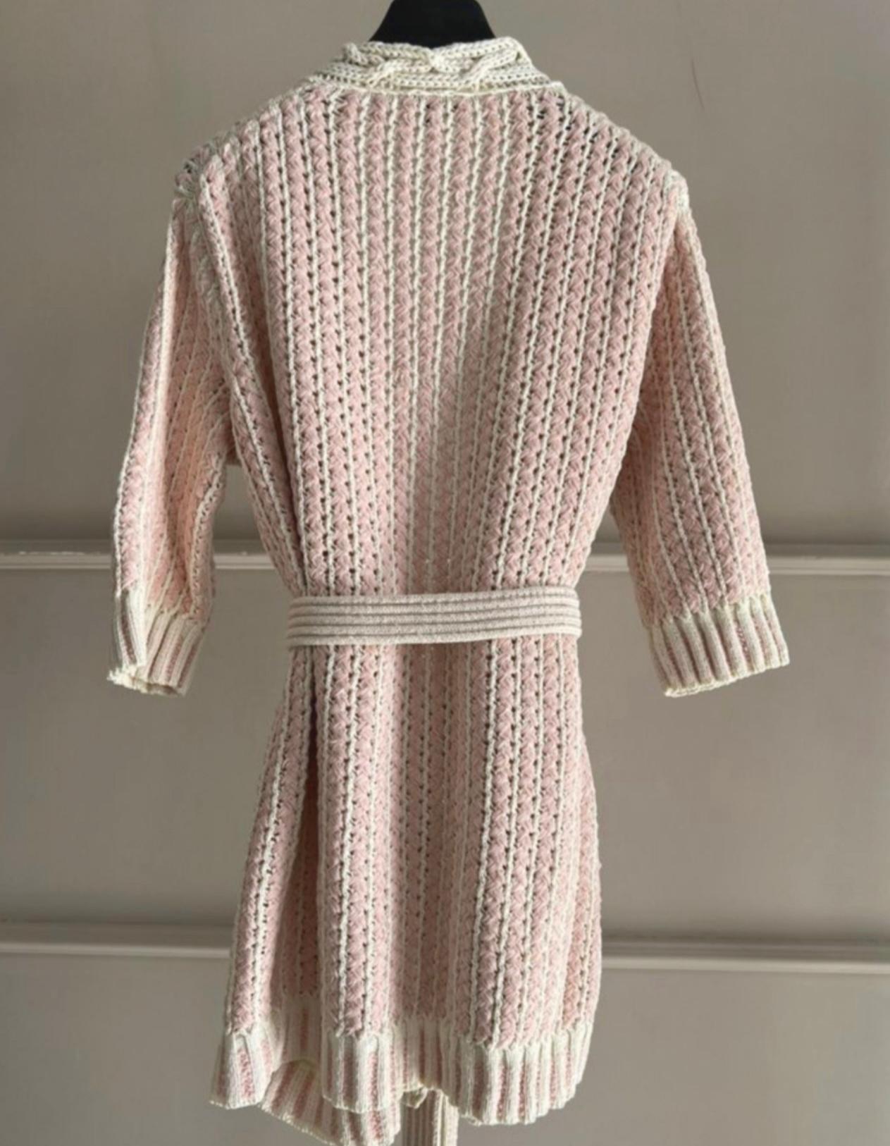 Chanel 2021 Spring Woven Tweed Belted Suit 1
