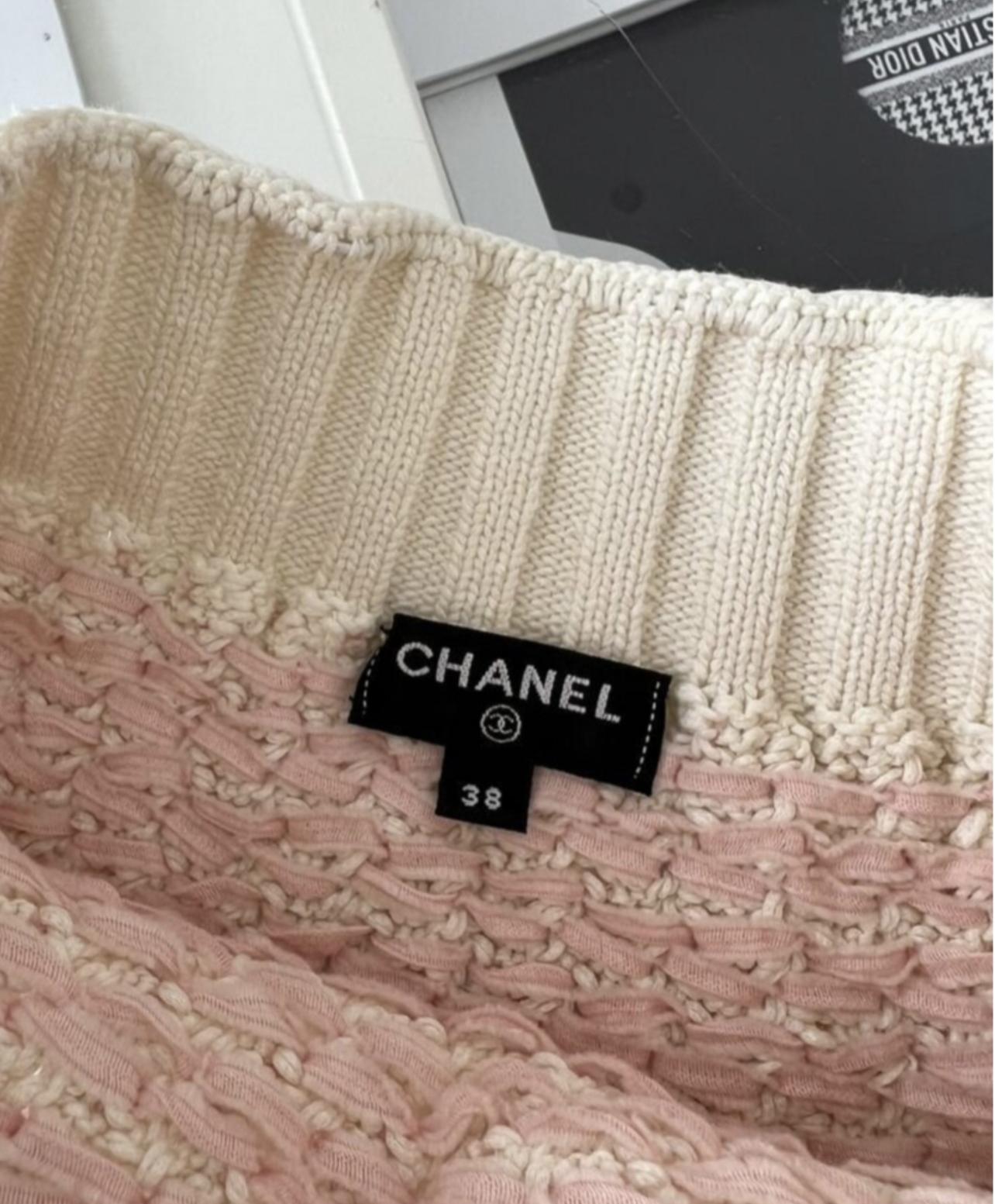 Chanel 2021 Spring Woven Tweed Belted Suit 4