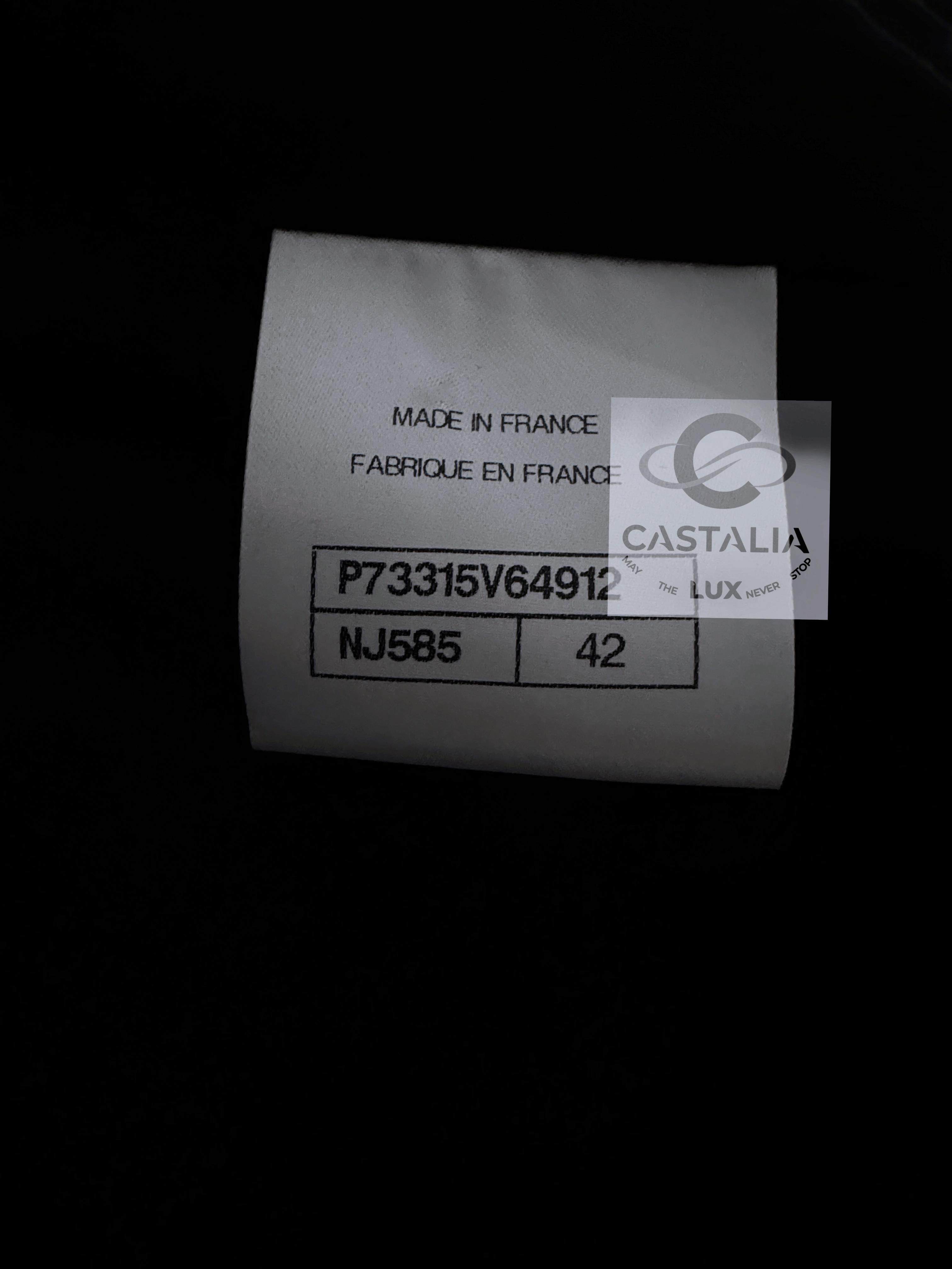 Chanel 2022/2023 Ad Campaign Black Tweed Jacket 12