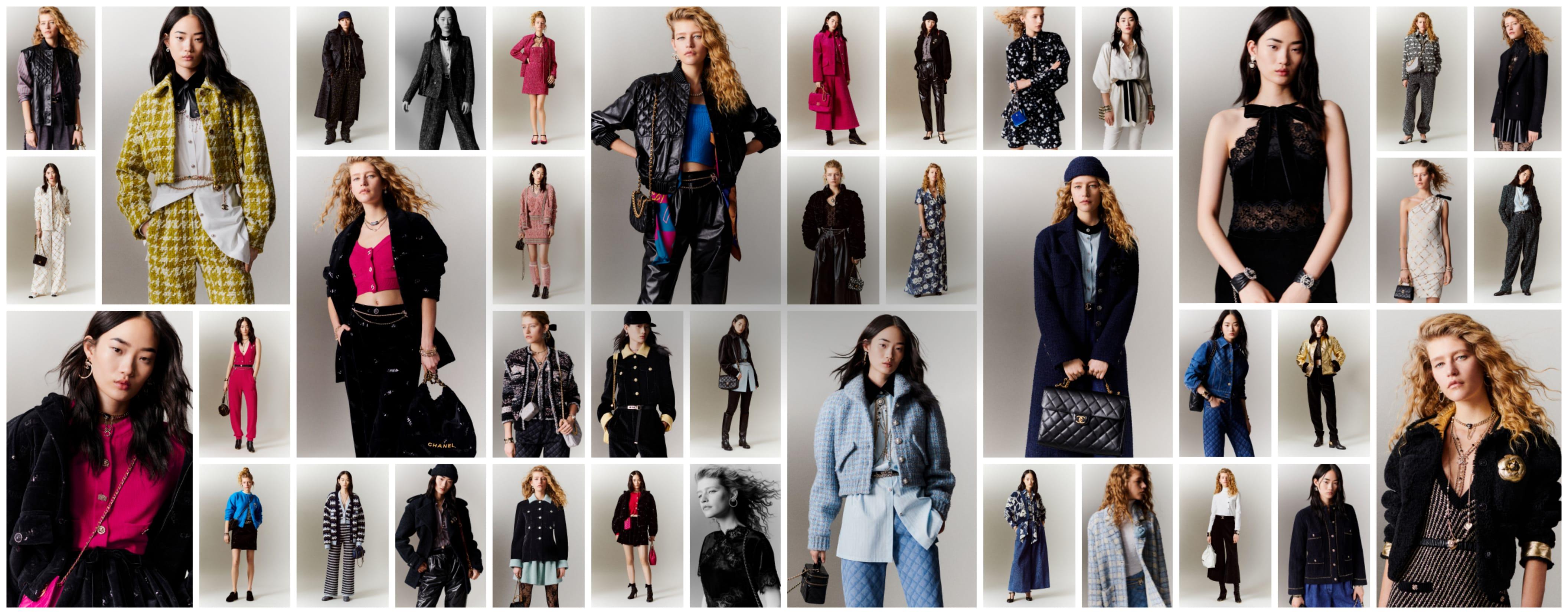 Chanel 2022/2023 Ad Campaign Black Tweed Jacket 1