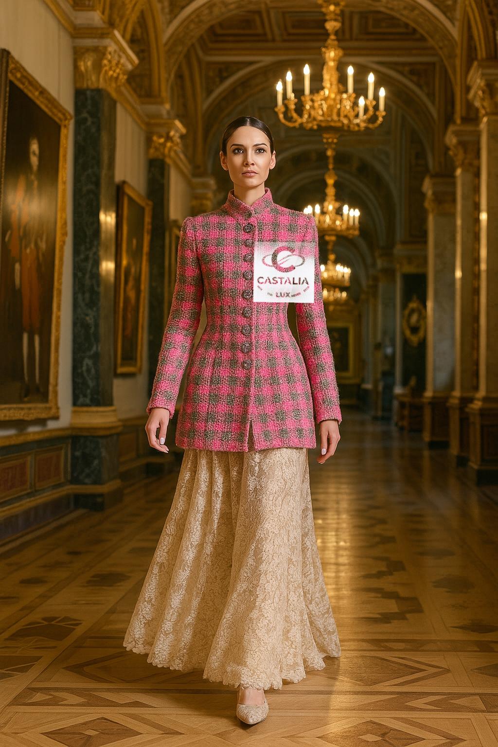 Chanel 2022 Campaigner Giacca Iconica in Tweed 34 FR in vendita 4