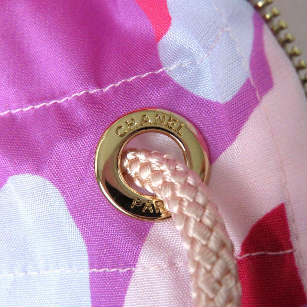Chanel 2022 CC Logo Bright Silk Parka Jacket 8