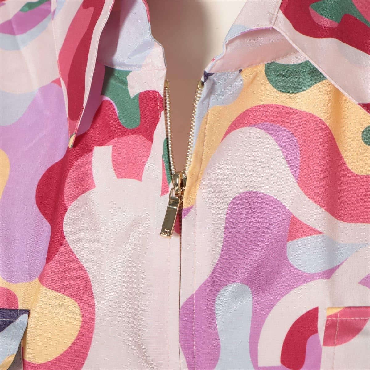 Chanel 2022 CC Logo Bright Silk Parka Jacket 2