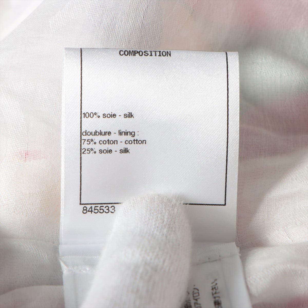 Chanel 2022 CC Logo Bright Silk Parka Jacket 5