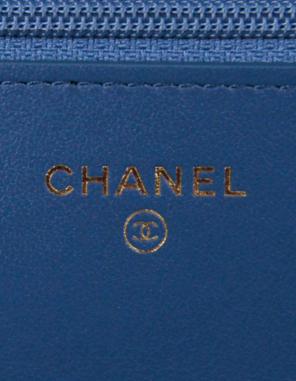 chanel denim chain bag