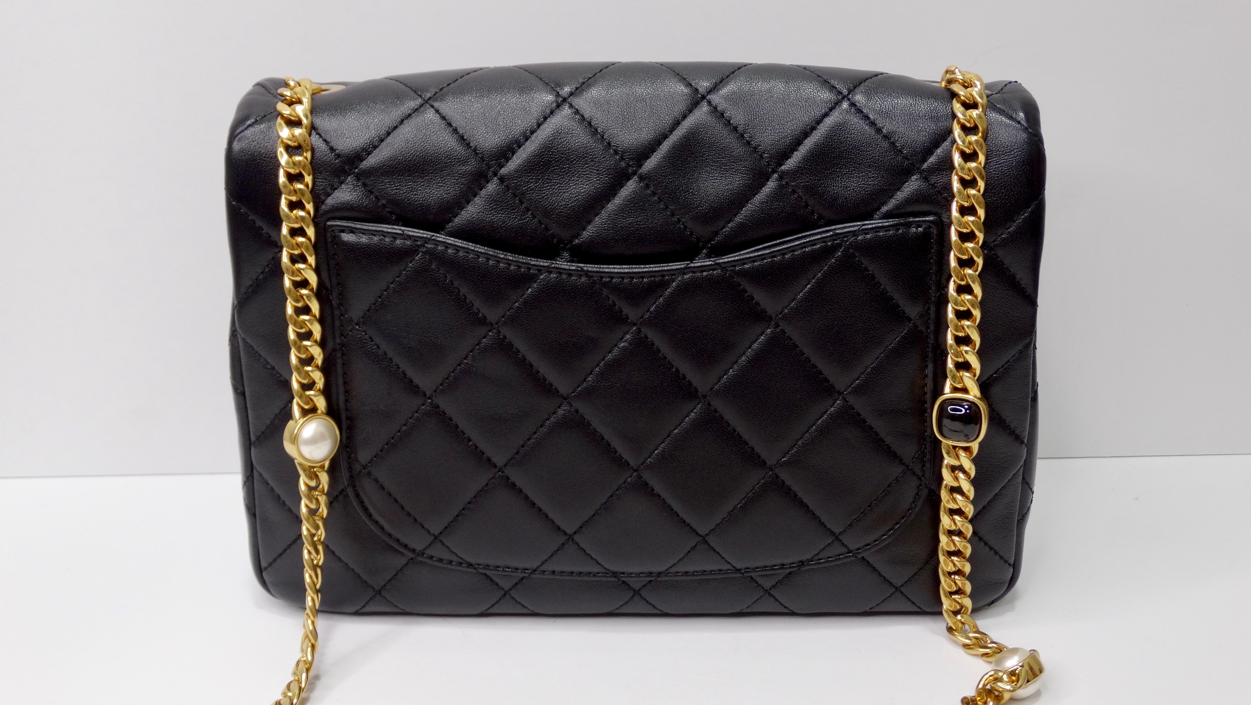 Chanel 2022 Medium Quilted Lambskin Flap Bag In Excellent Condition In Scottsdale, AZ
