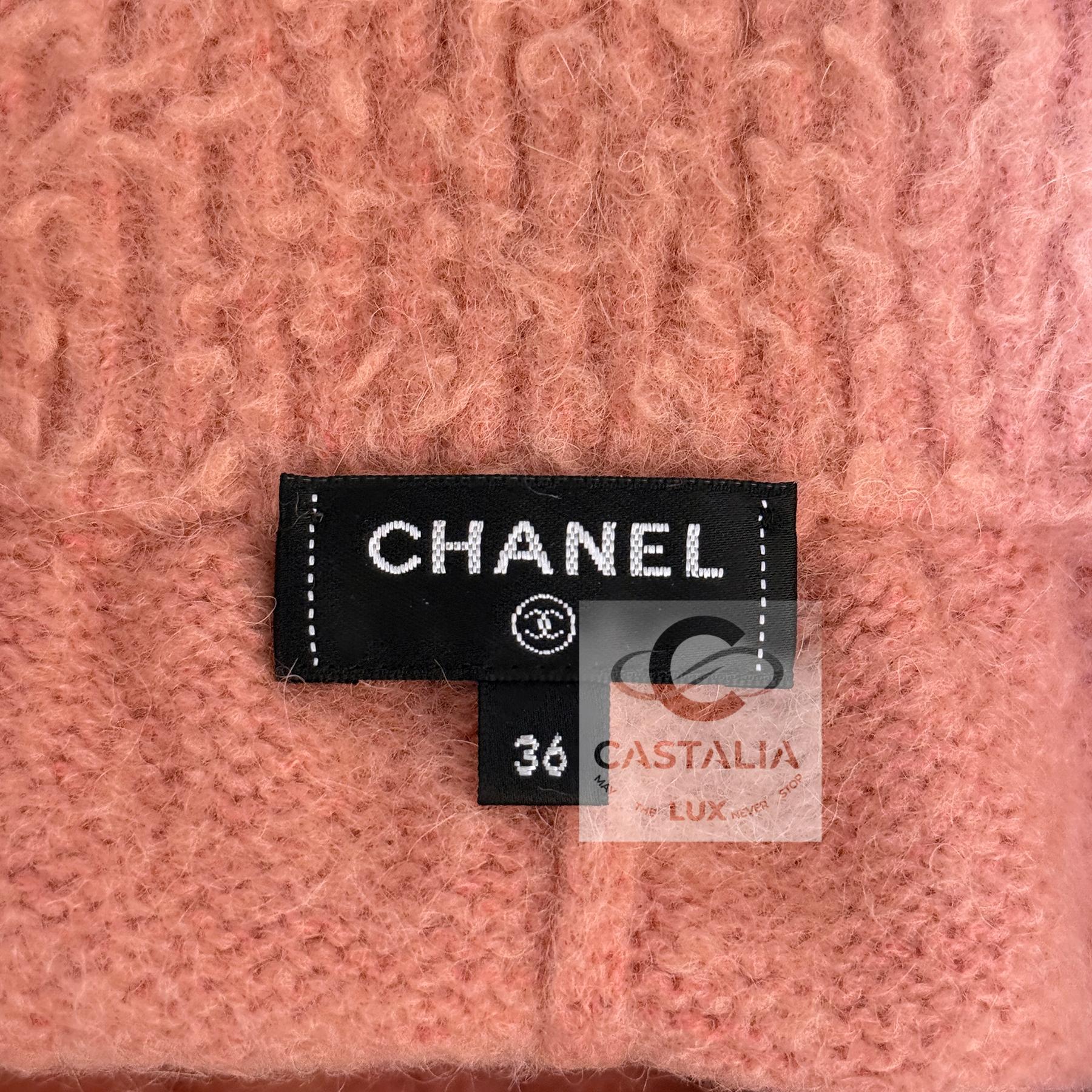 CHANEL 2022 New CC Turnlock Wabi Sabi Suit 36 FR en vente 7