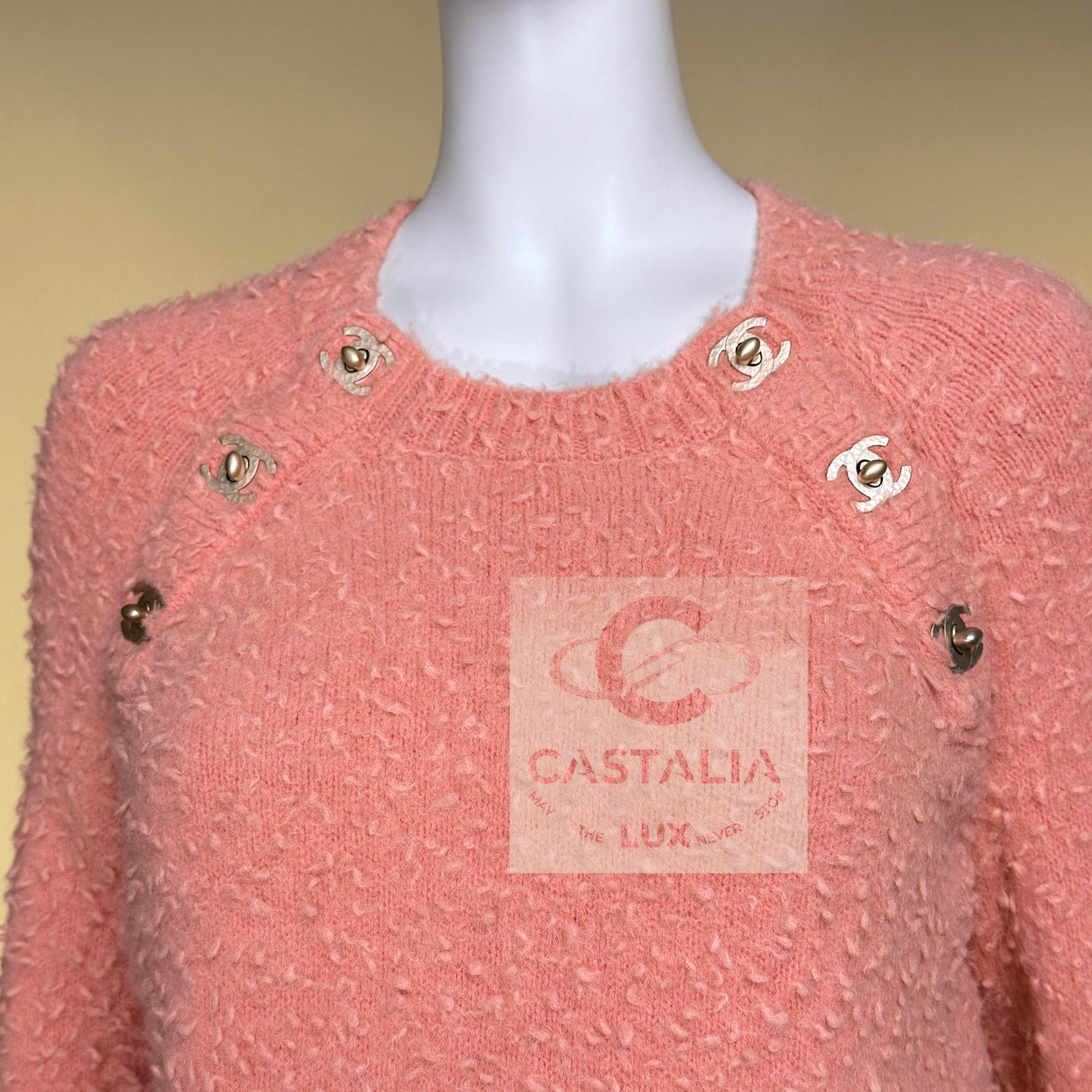 CHANEL 2022 New CC Turnlock Wabi Sabi Suit 36 FR Unisexe en vente