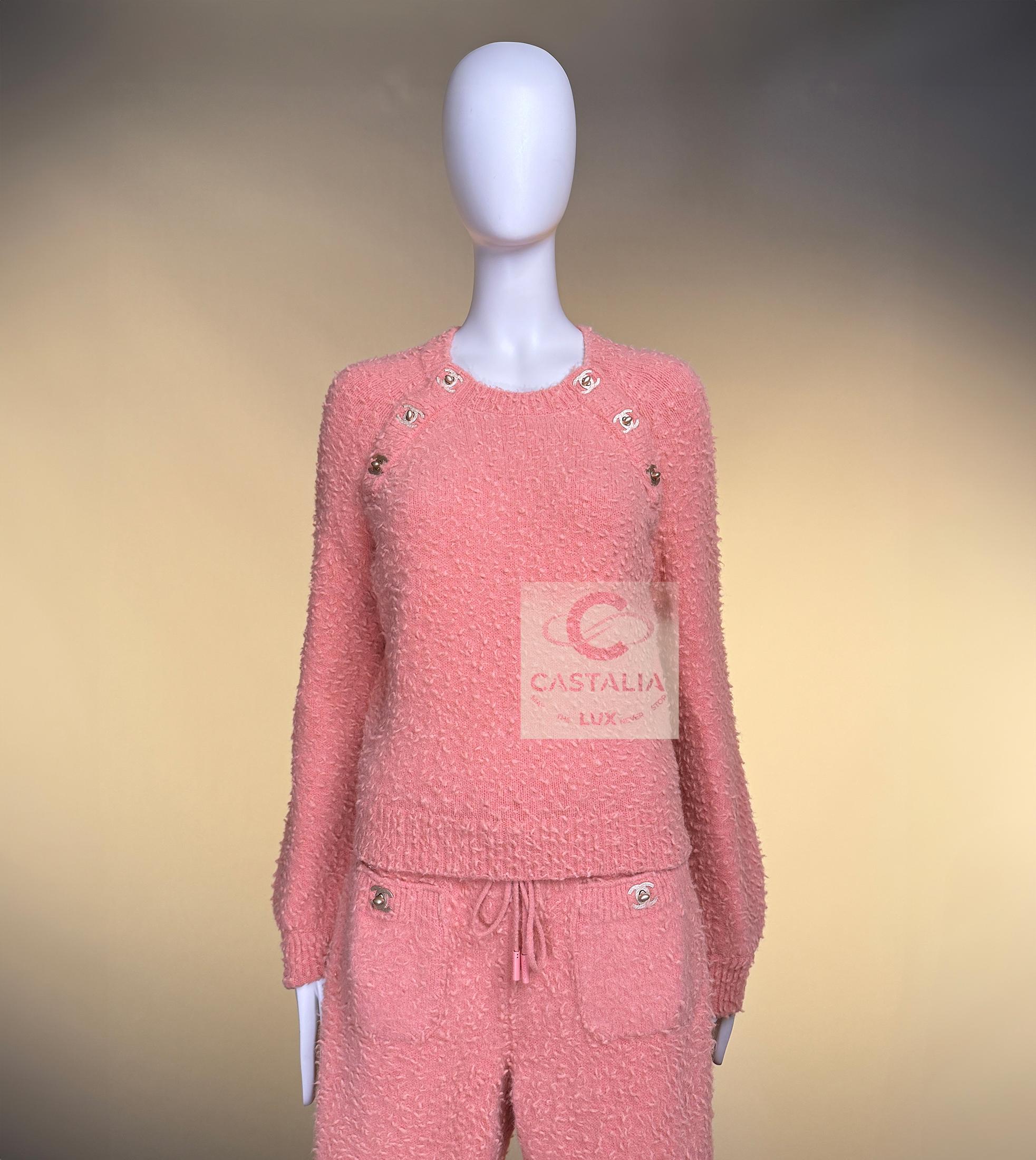 CHANEL 2022 New CC Turnlock Wabi Sabi Suit 36 FR en vente 3