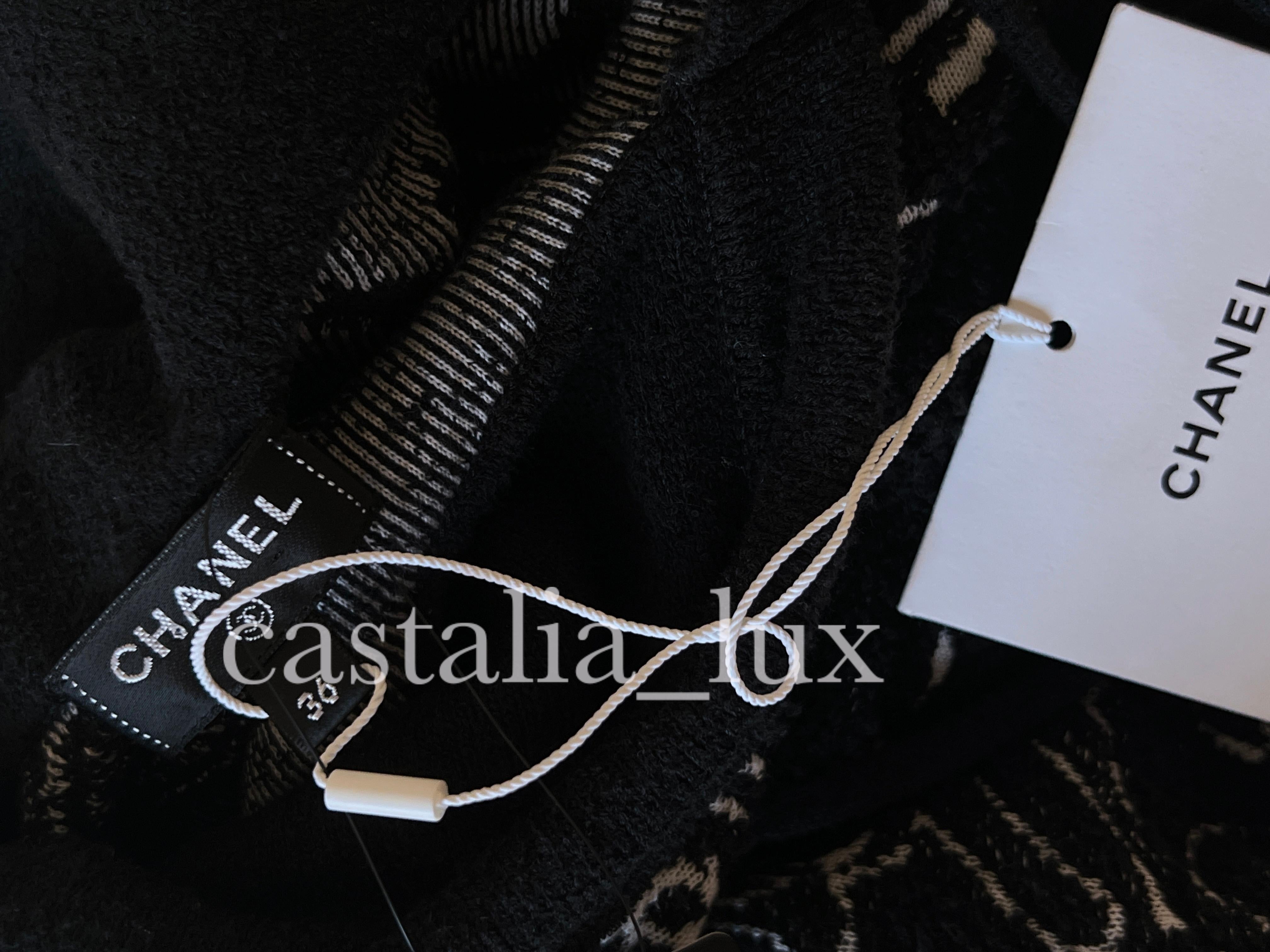 Chanel 2022 Neuer ikonischer CC Löwen- Hoodie mit Kapuze im Angebot 7