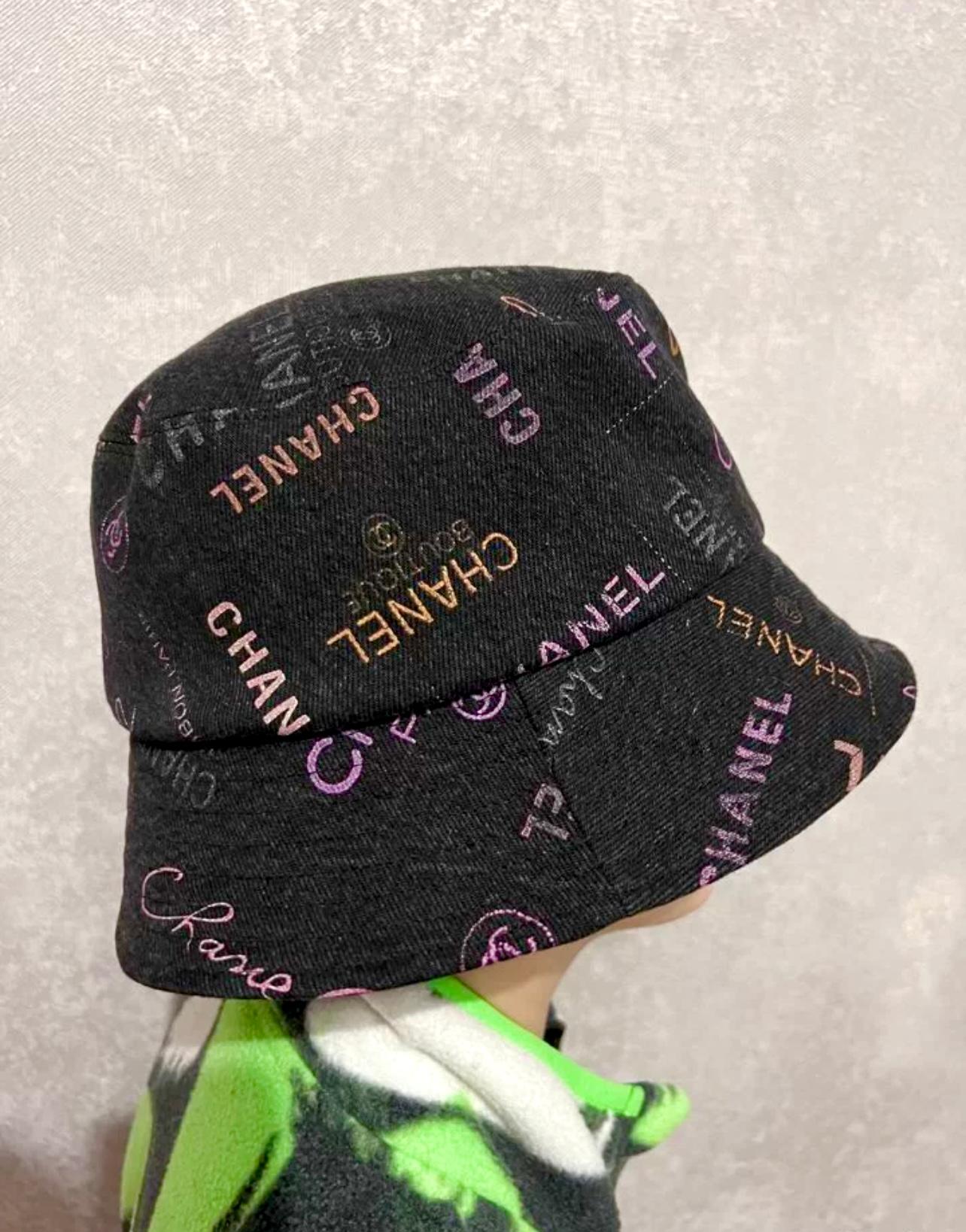 Chanel 2022 New Logo Bucket Hat In New Condition In Dubai, AE