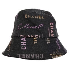 Chanel 2022 Neuer Logo Bucket Hat mit Logo
