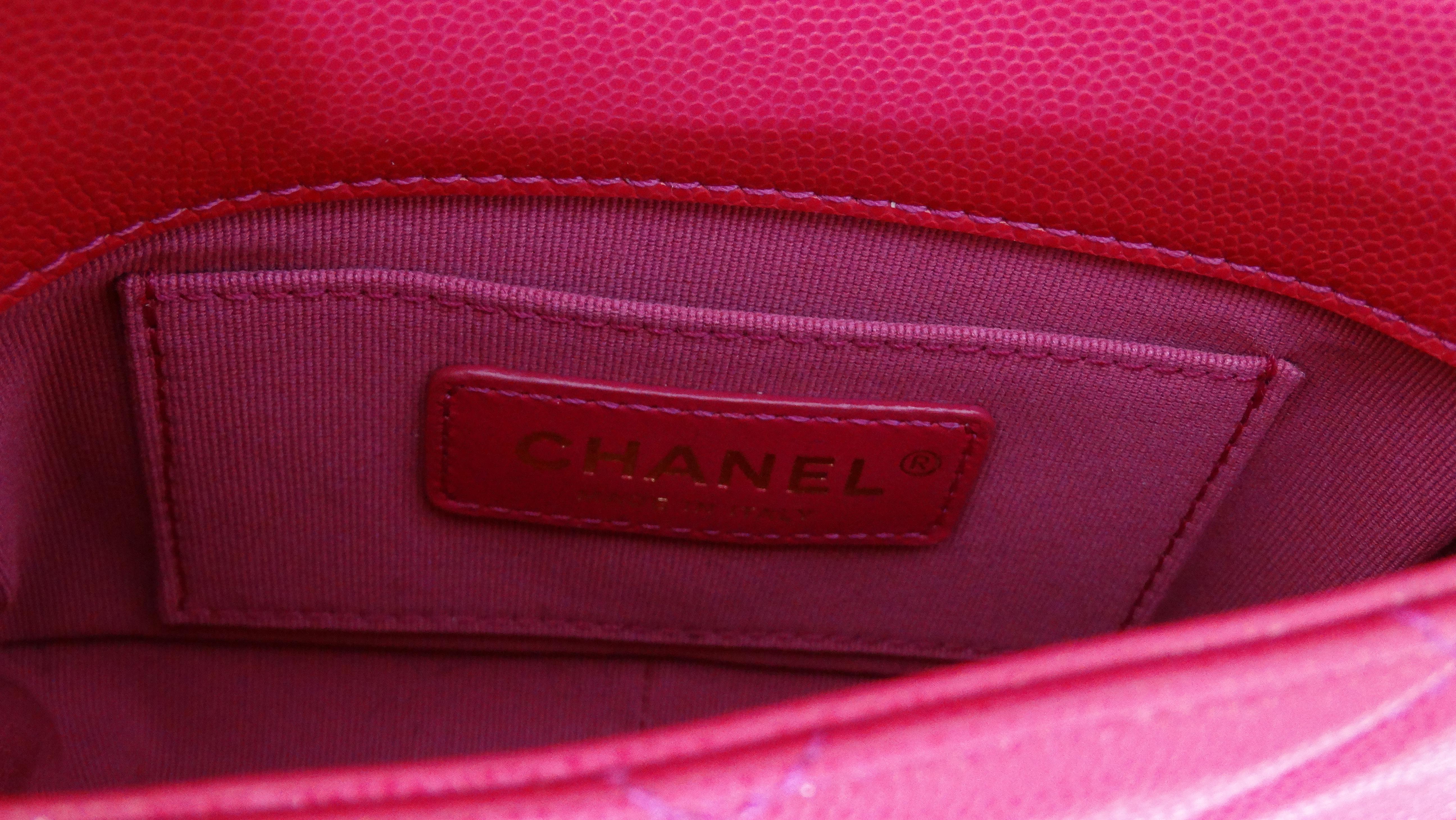 Chanel 2022 Small Single Flap Pink Handbag 5