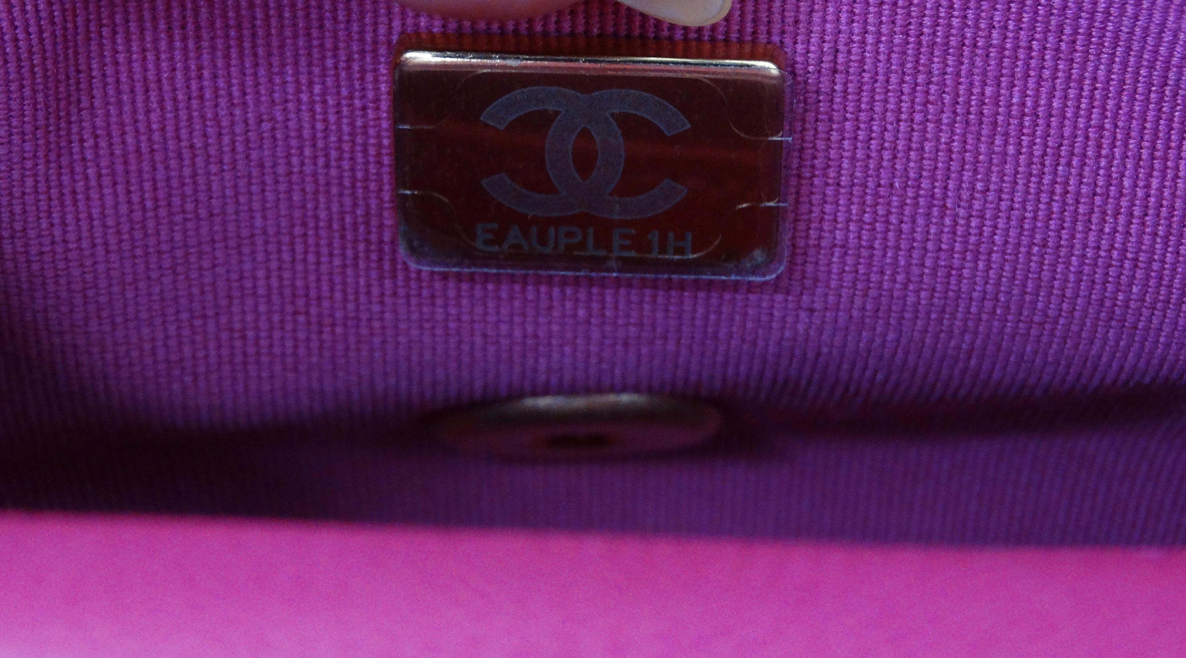 Chanel 2022 Small Single Flap Pink Handbag 7