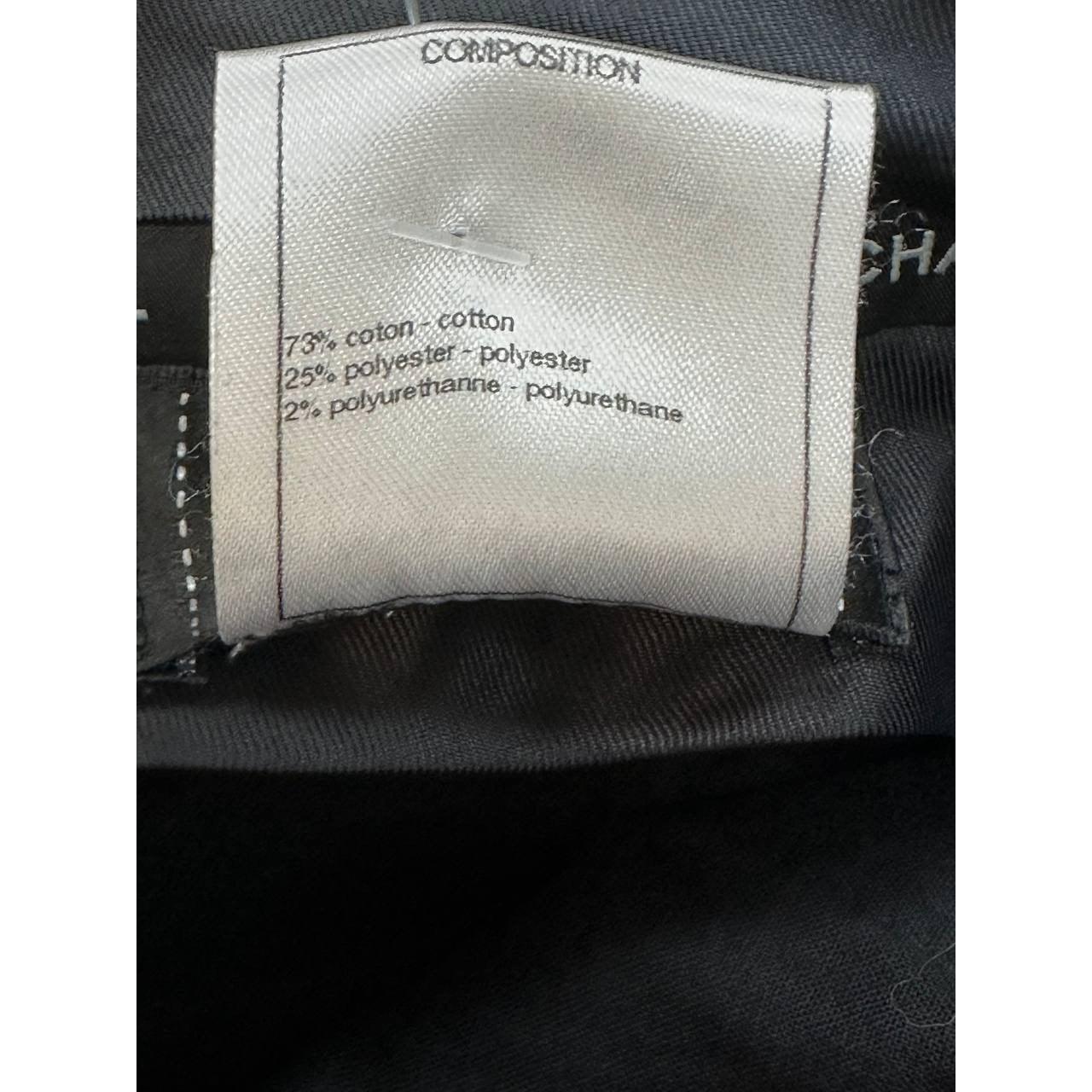 Chanel 2023 Jeans a gamba larga a righe bianche e nere Sz. 42 In condizioni ottime in vendita a Krakow, PL