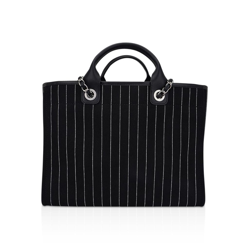 Chanel 2023 Deauville Large Shopping Tote Bag For Sale 6