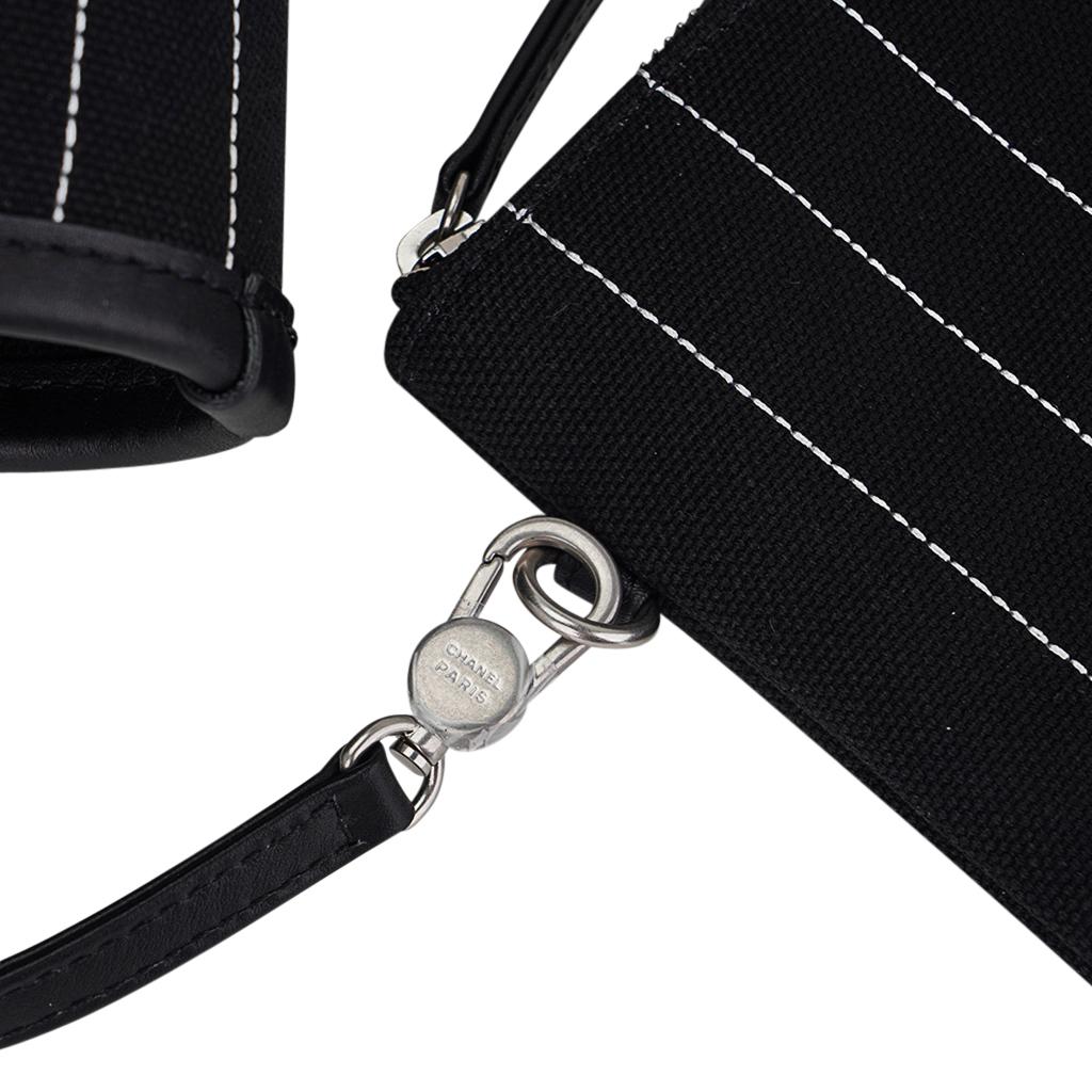 Chanel 2023 Deauville Large Shopping Tote Bag For Sale 10