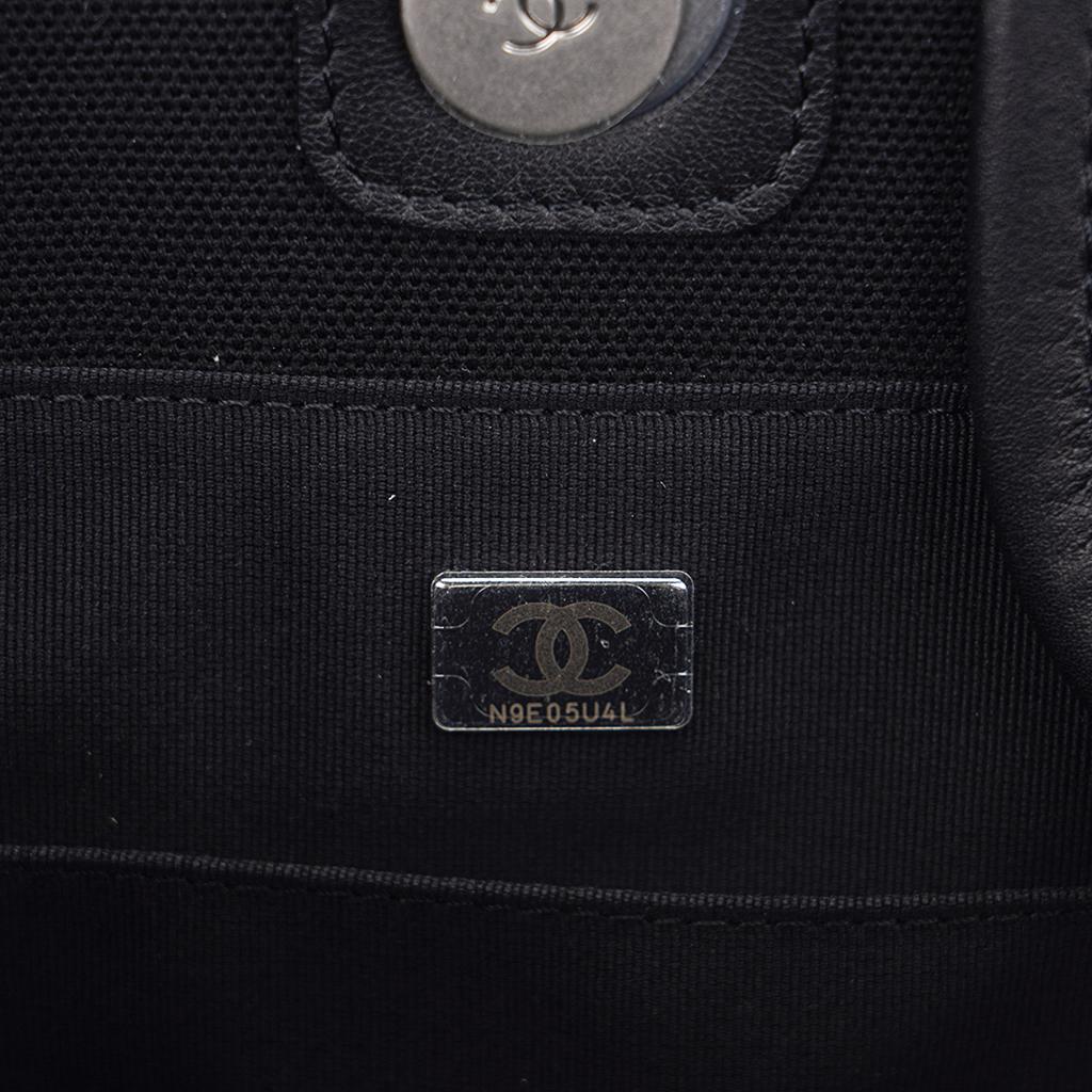 Chanel 2023 Deauville Large Shopping Tote Bag For Sale 14