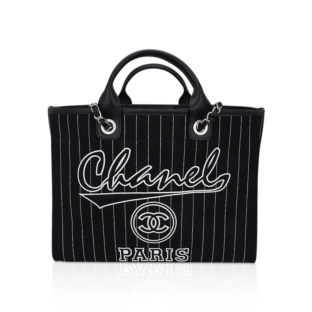 Chanel 2023 Deauville Large Shopping Tote Bag For Sale 1