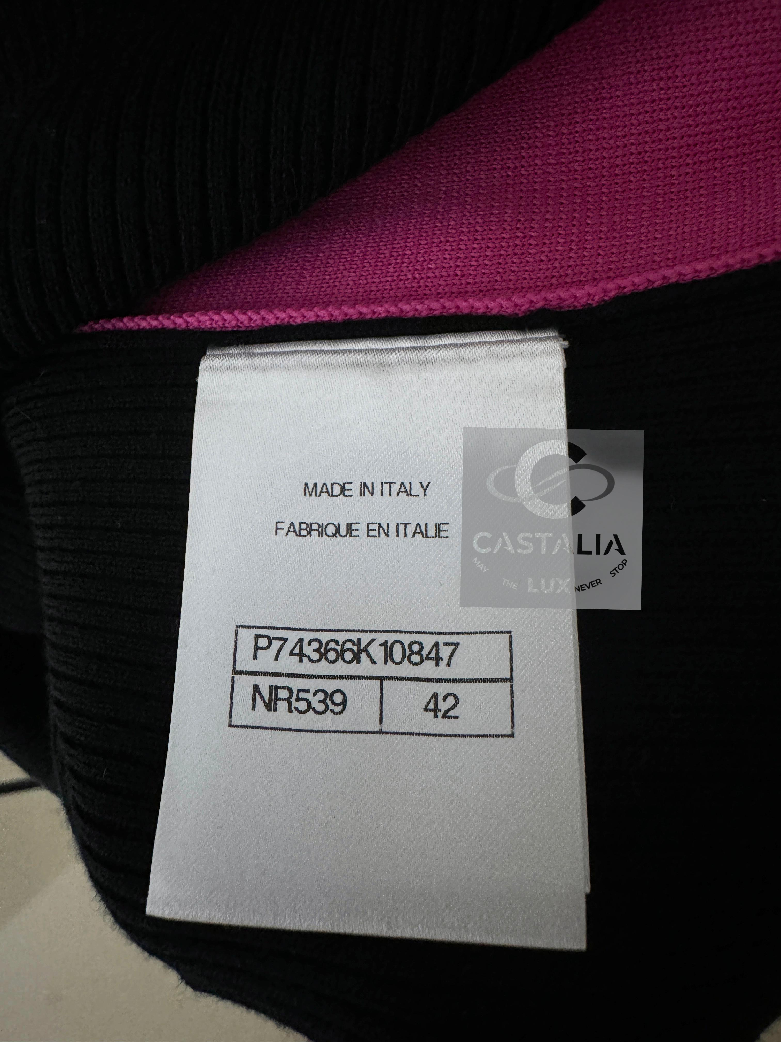 Pull Coco Neige neuve avec logo CC Chanel 2023 9