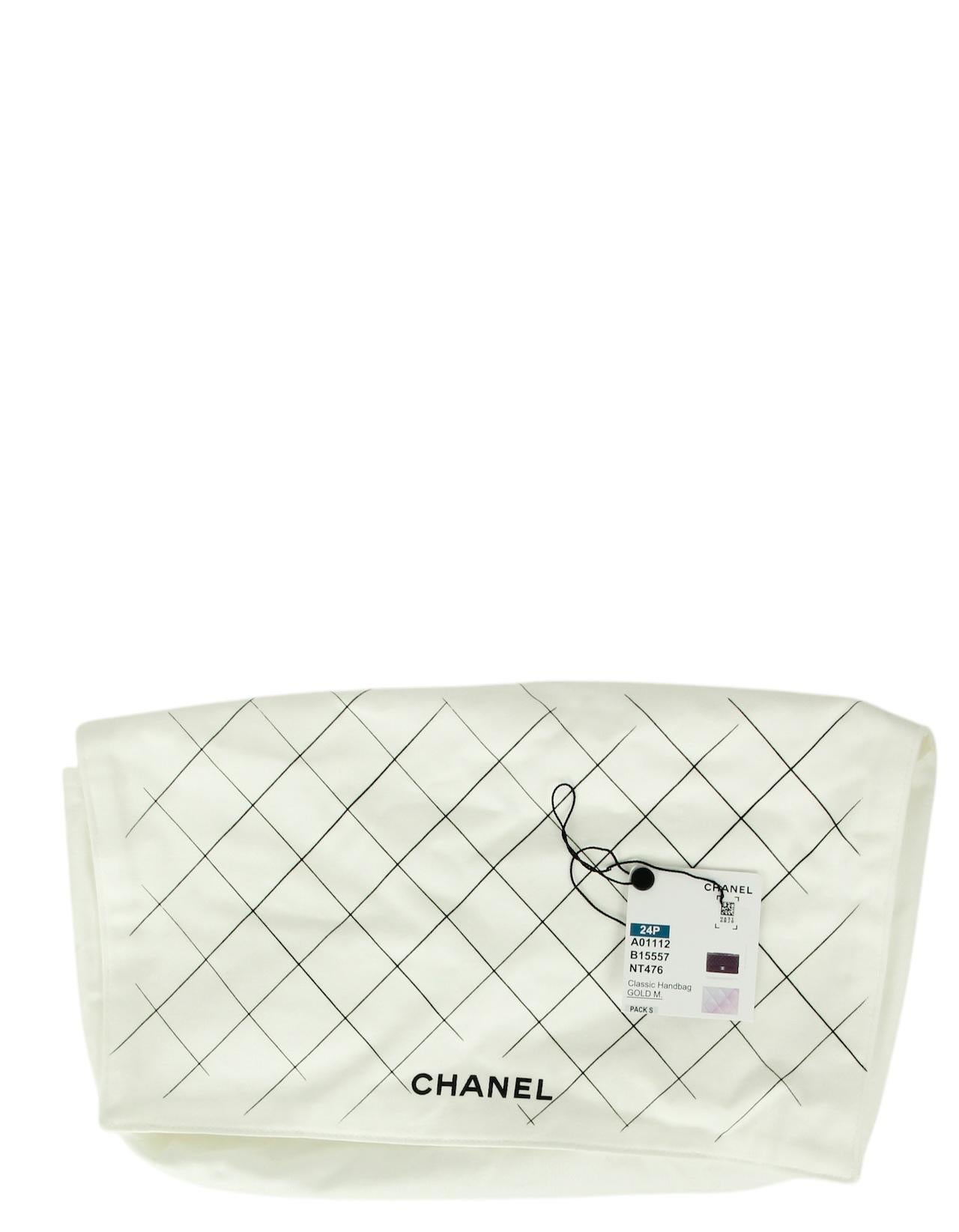 Chanel 2024 Lilac Tie Dye Ombre Lambskin Leather 10