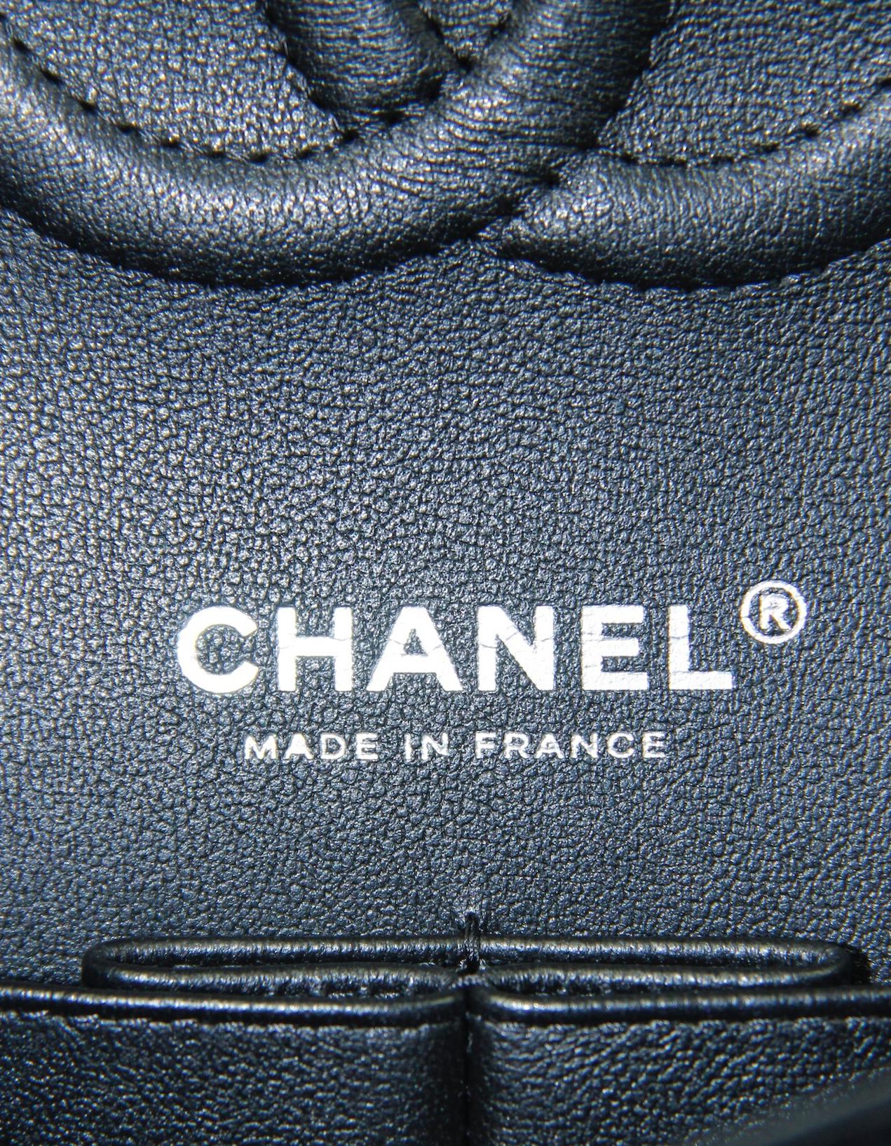 Chanel 2024 So Black Lambskin Leather 10