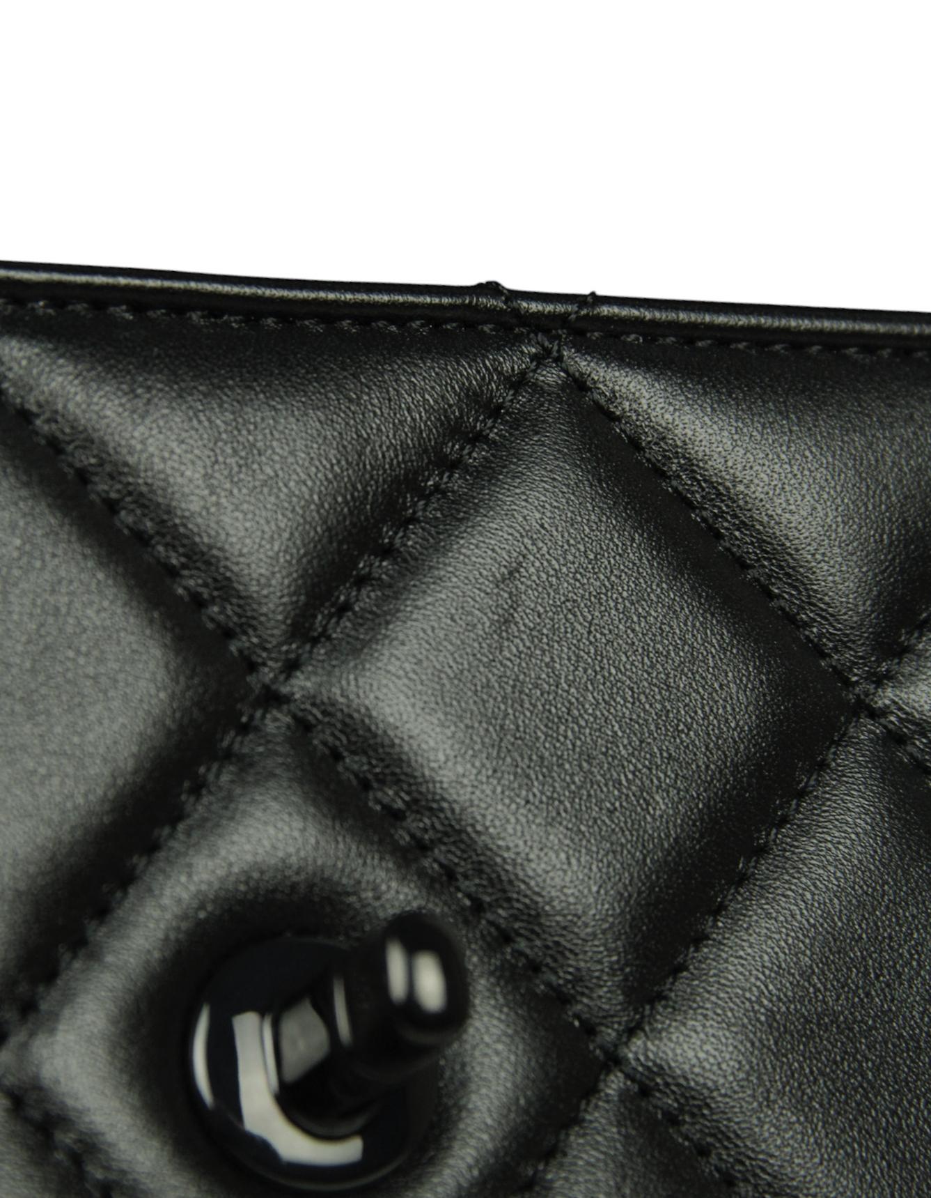 Chanel 2024 So Black Lambskin Quilted Small Trendy CC Dual Handle Flap Bag 1