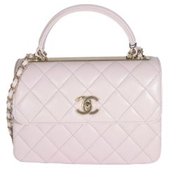 Chanel 20A Lilac Lambskin Small Trendy Flap Bag